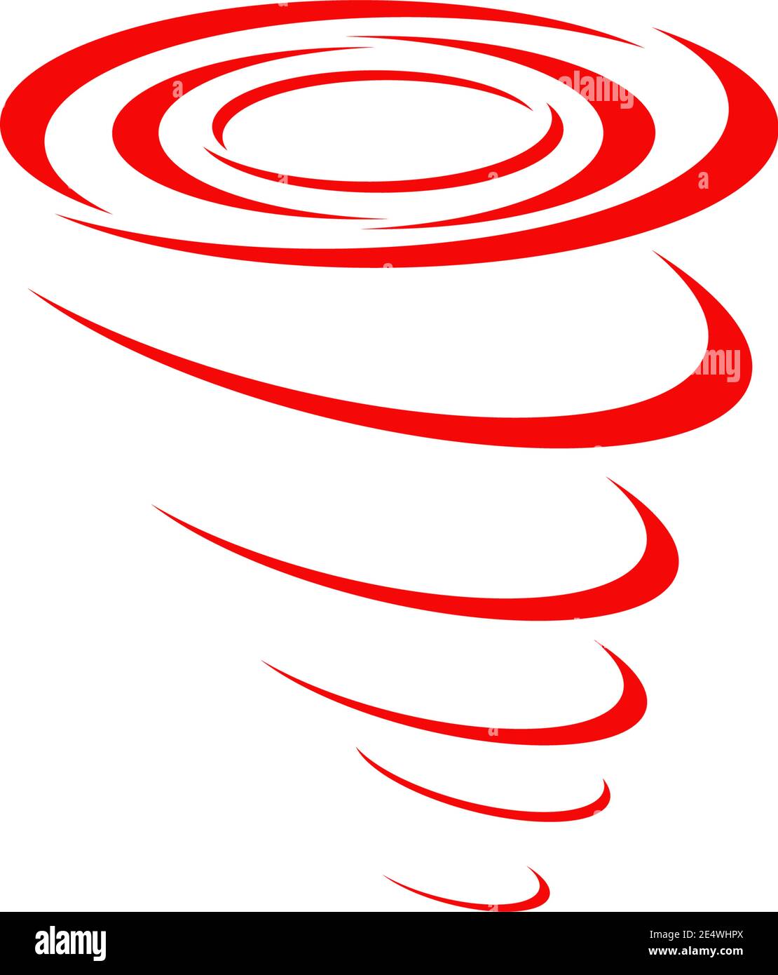 Tornado twist icon logo design vector illustration template Stock Vector