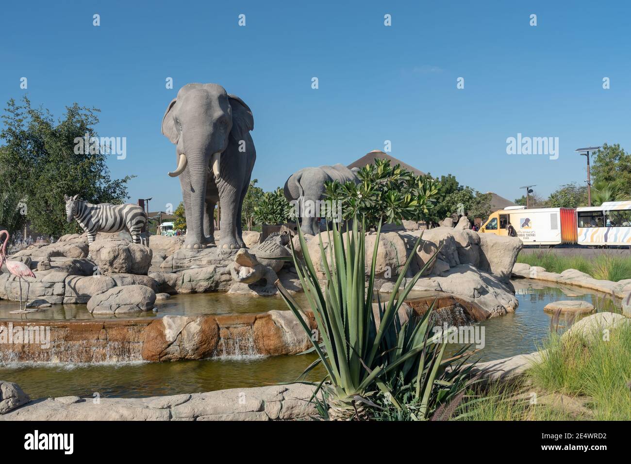 Dubai, United Arab Emirates January 22, 2021, Dubai Safari Park