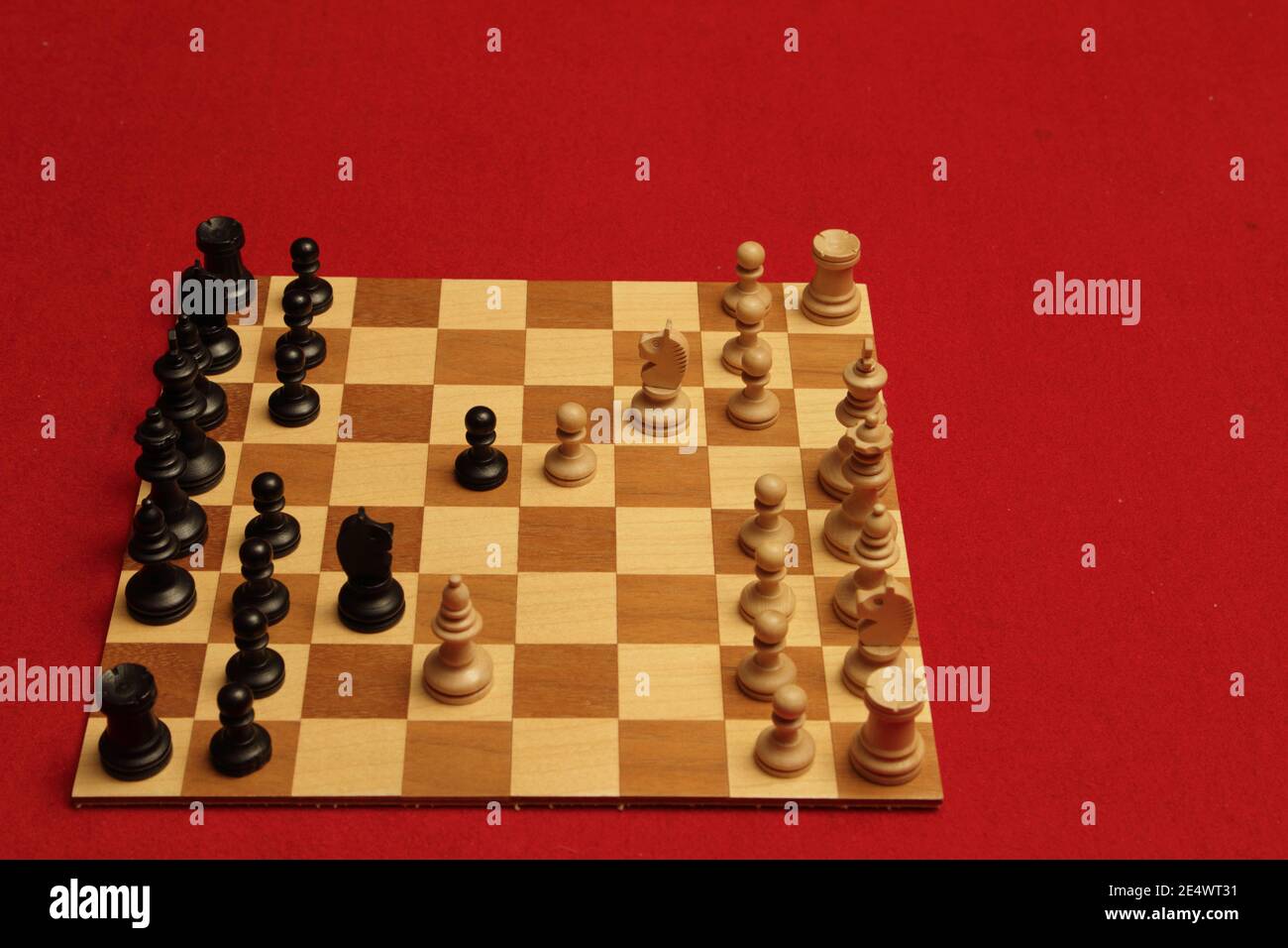 Starting Position in the Ruy Lopez Chess Opening