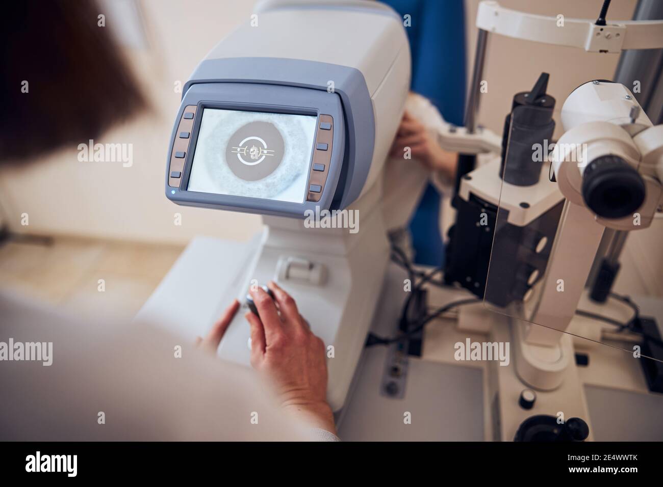 Picture of modern device with different function in ophthalmology ...