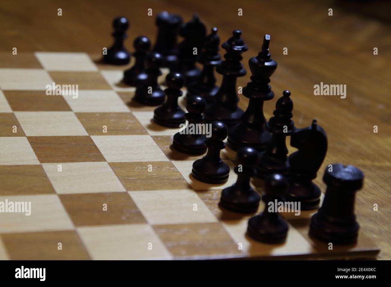 Analysis Chess Game Stock Photo 1129906568