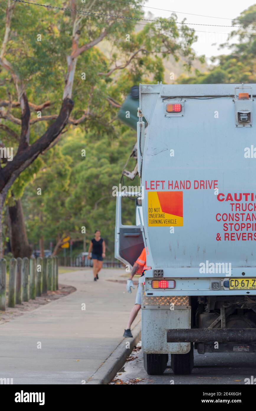 Australia waste recycling truck hires stock photography and images Alamy