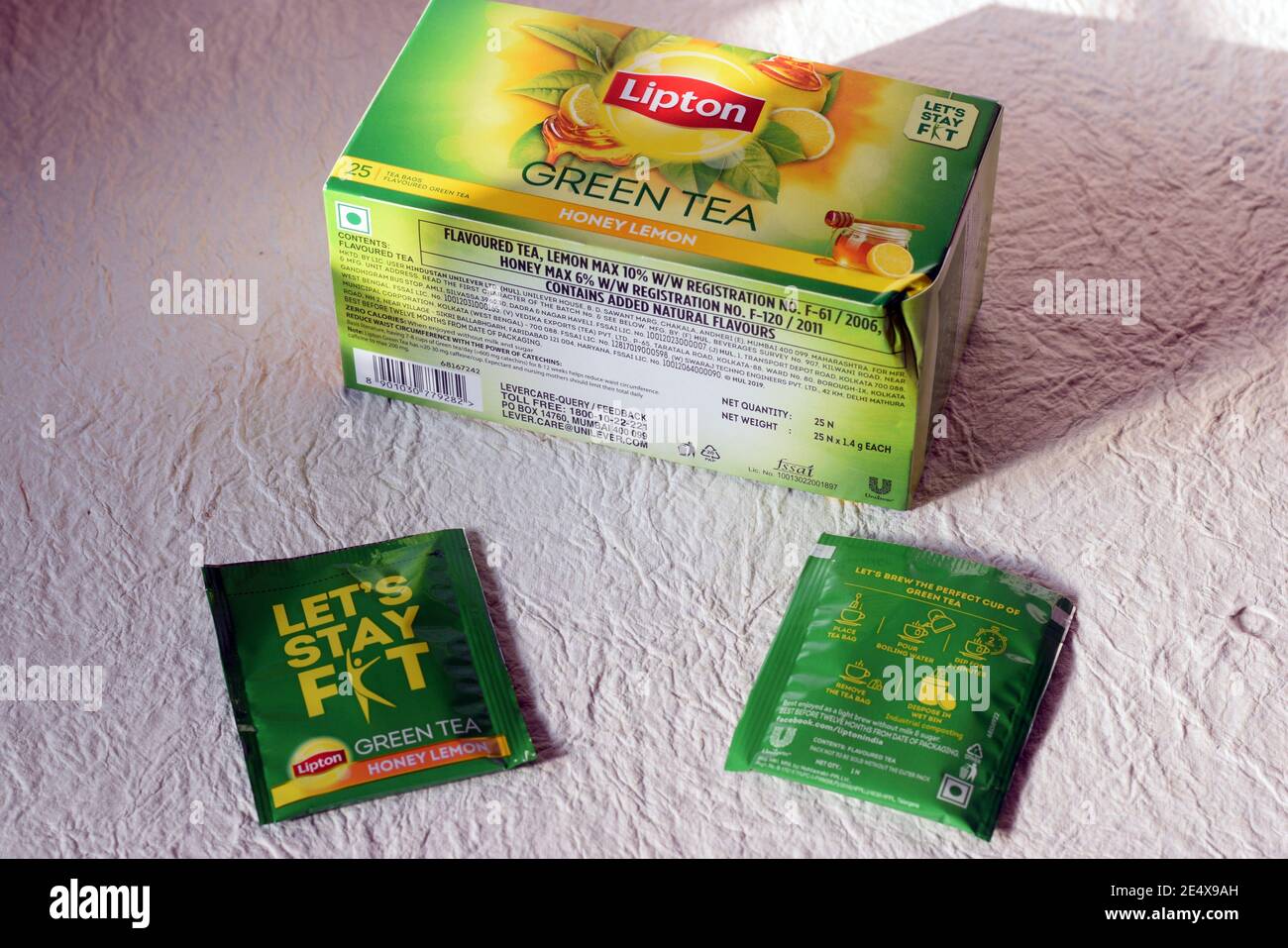 Ceylon Lipton Green Tea With Citrus Flavor Tea 20 Bags | Ceylon Tea Brew