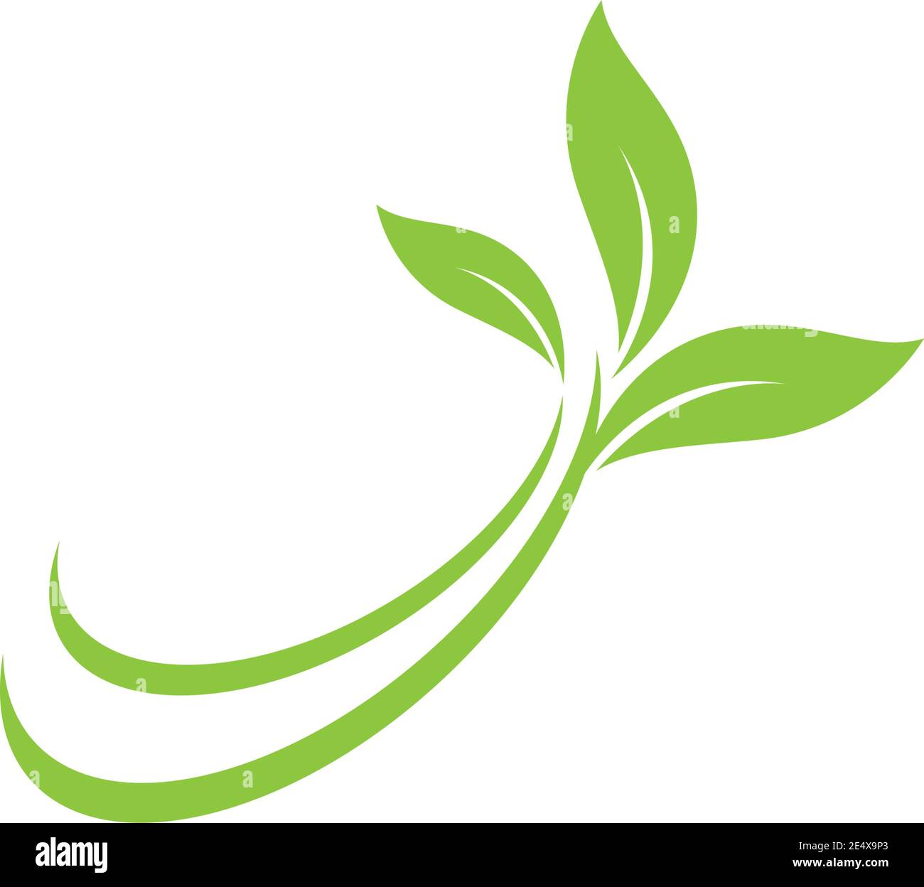 Logos of green leaf ecology nature element vector icon Stock Vector ...