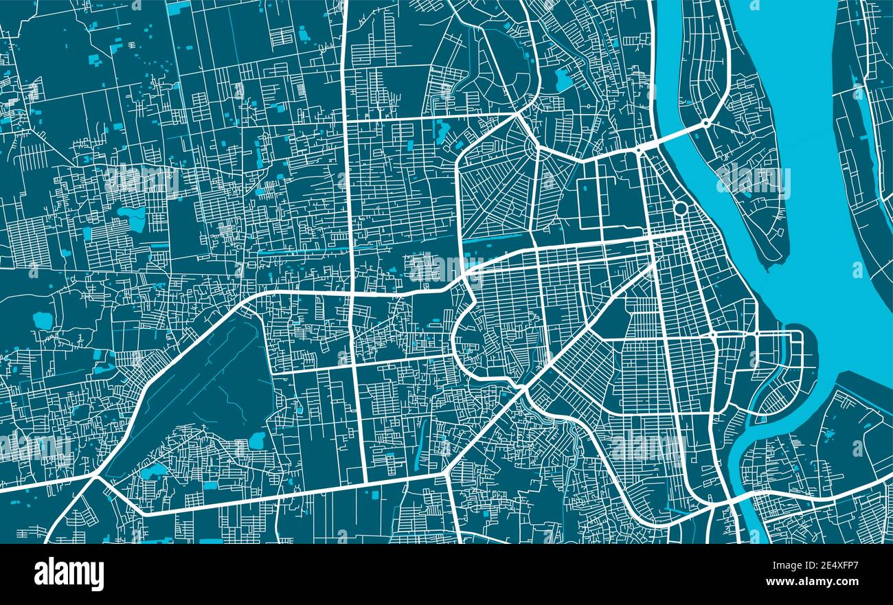 Phnom Penh Map Vector Detailed Map Of Phnom Penh City Administrative Area. Royalty Free Vector  Illustration. Cityscape Panorama. Decorative Graphic Tourist Map Of Phnom  Pen Stock Vector Image & Art - Alamy