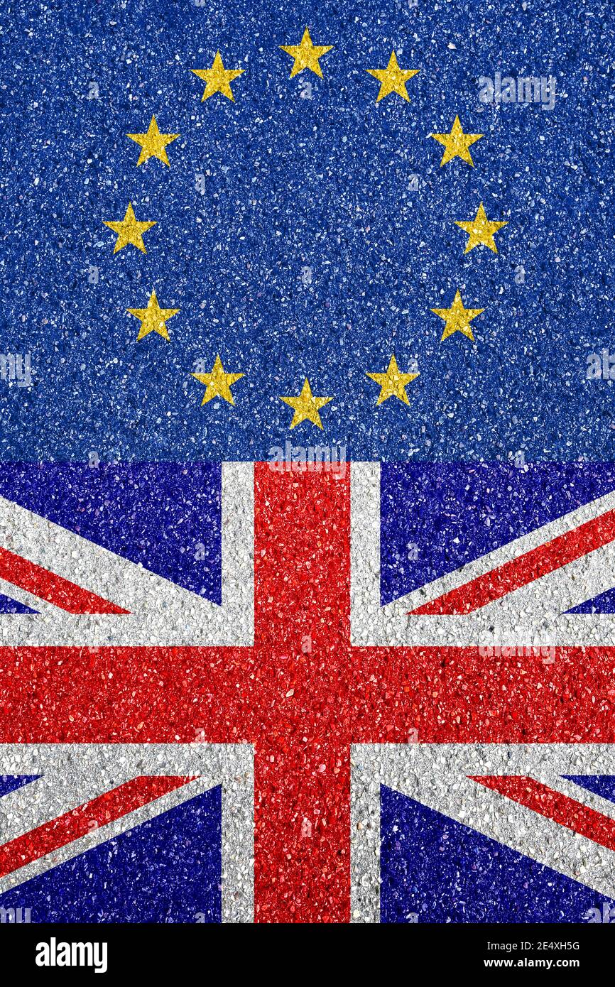 Brexit European Union Europe Great Britain Deal Politics Portrait Format England Exit Concept Stock Photo Alamy