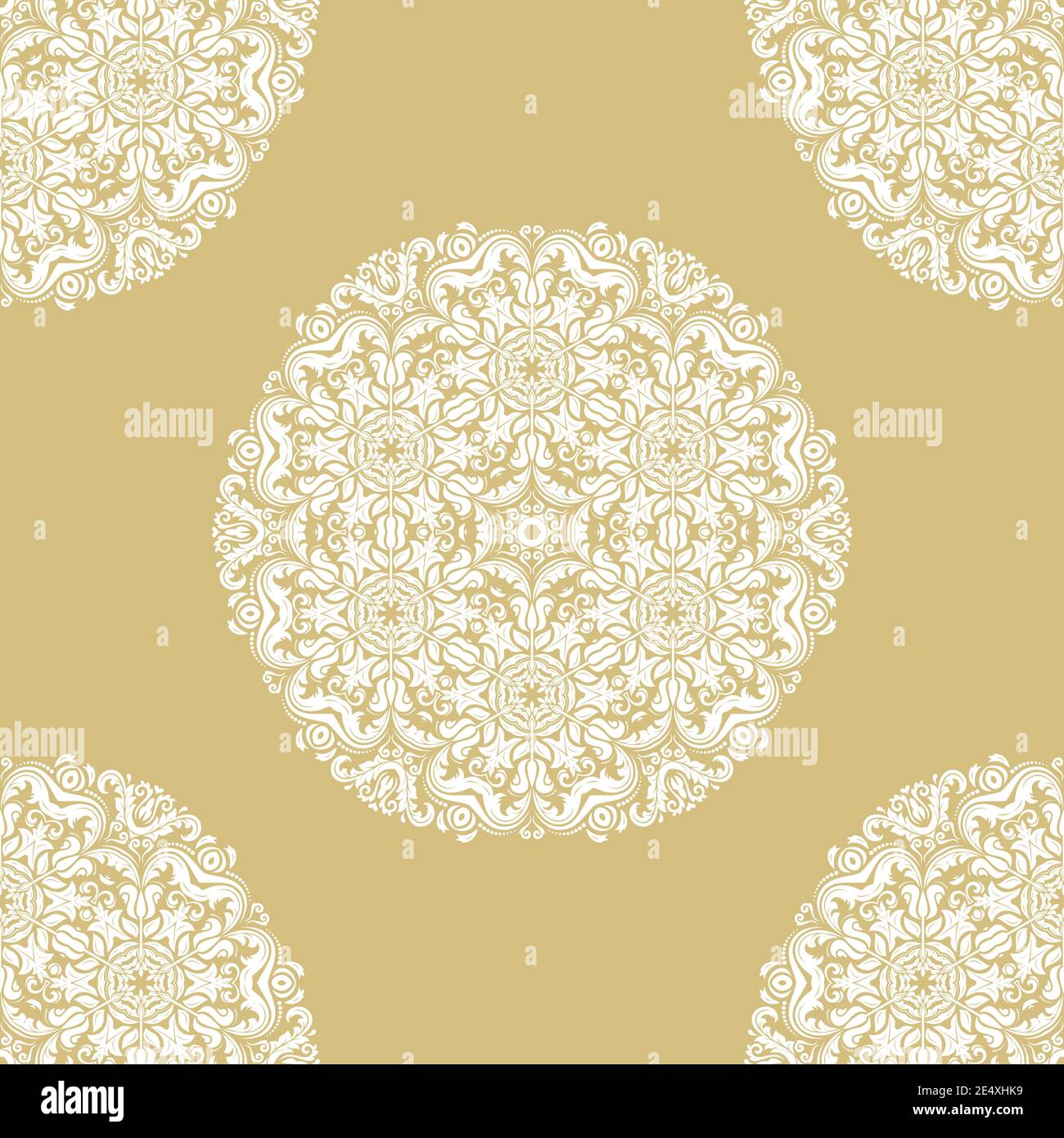 Orient Seamless Vector Background Stock Vector