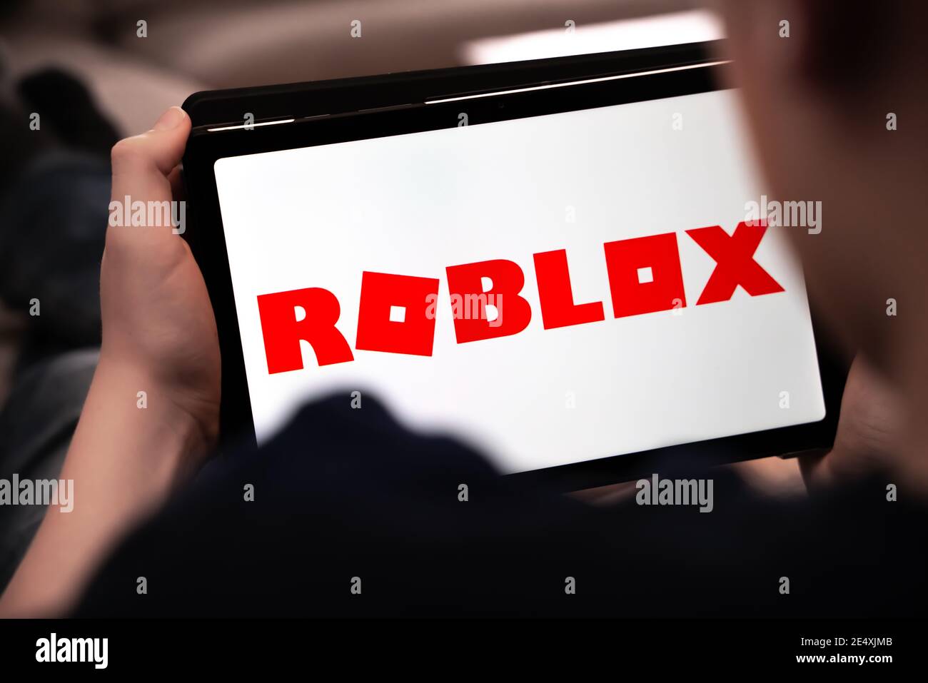 Milan, Italy - August 20, 2018: Roblox Website Homepage. Roblox Logo  Visible. Stock Photo, Picture and Royalty Free Image. Image 131248679.