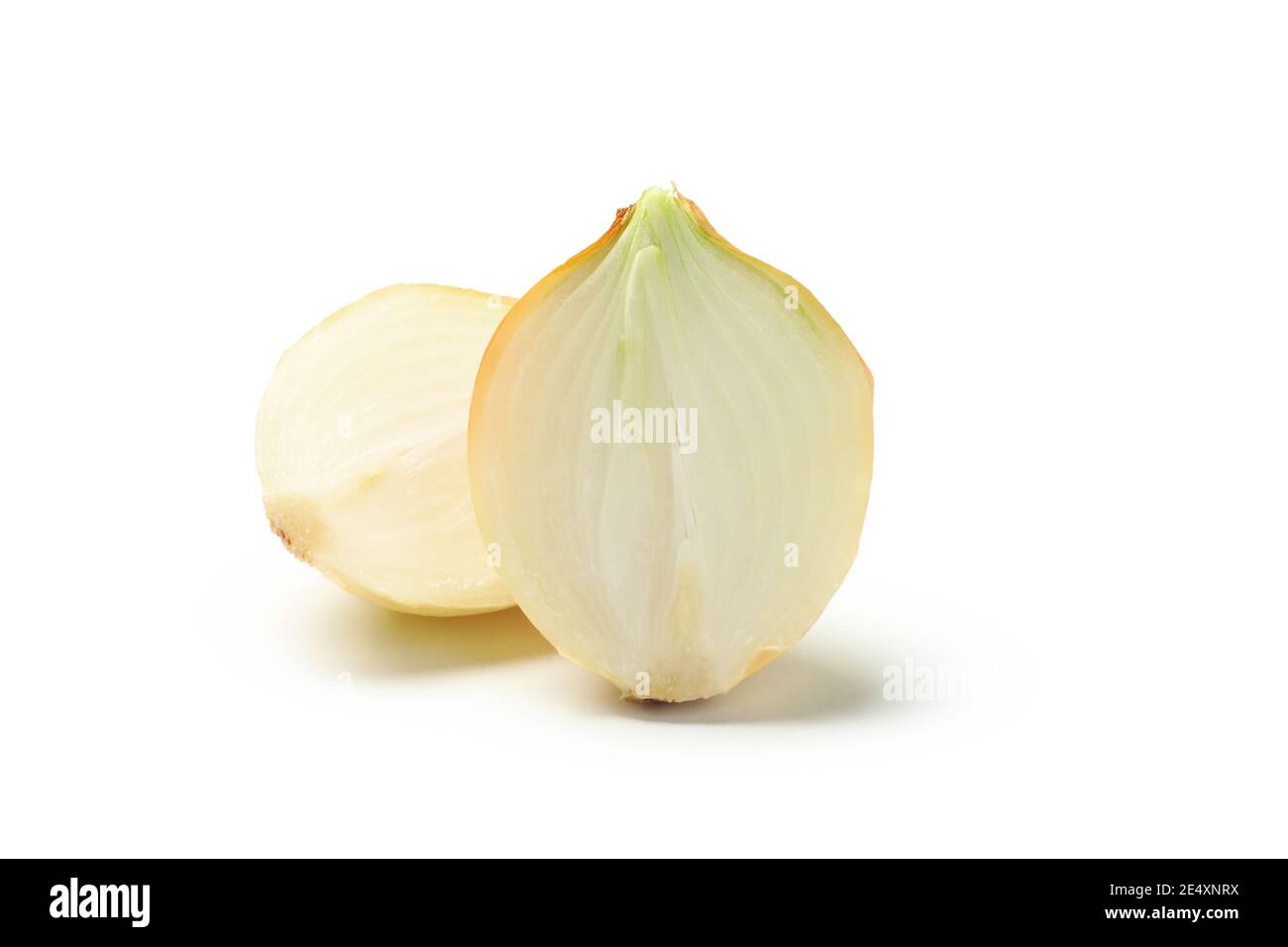 Natural raw onion isolated on white background Stock Photo - Alamy