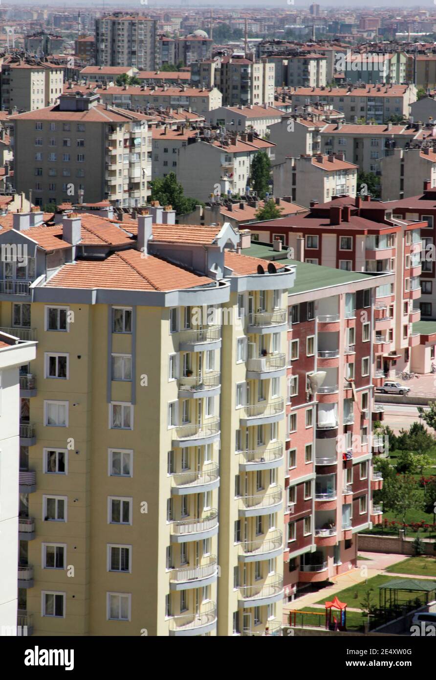 New buildings in the city center Stock Photo - Alamy