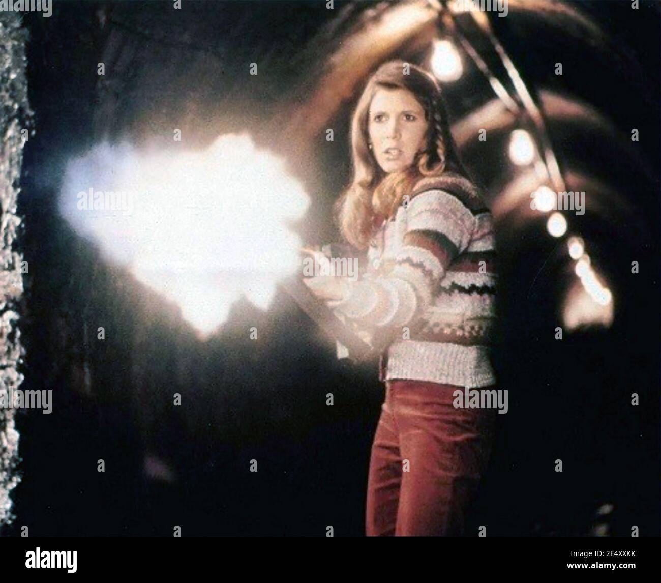 THE BLUES BROTHERS 1980 Universal Pictures fiolm with Carrie Fisher as the Mystery Woman Stock Photo