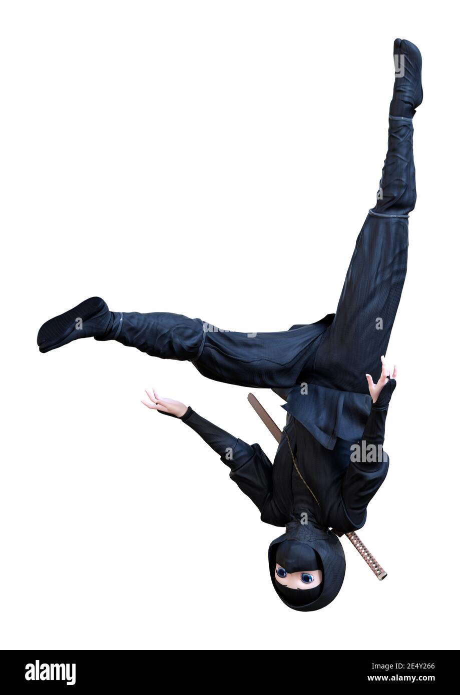 Ninja boy cartoon hi res stock photography and images Alamy