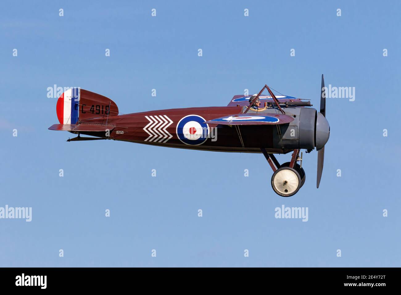 Bristol M1c WW1 monoplane of the RAF Stock Photo - Alamy