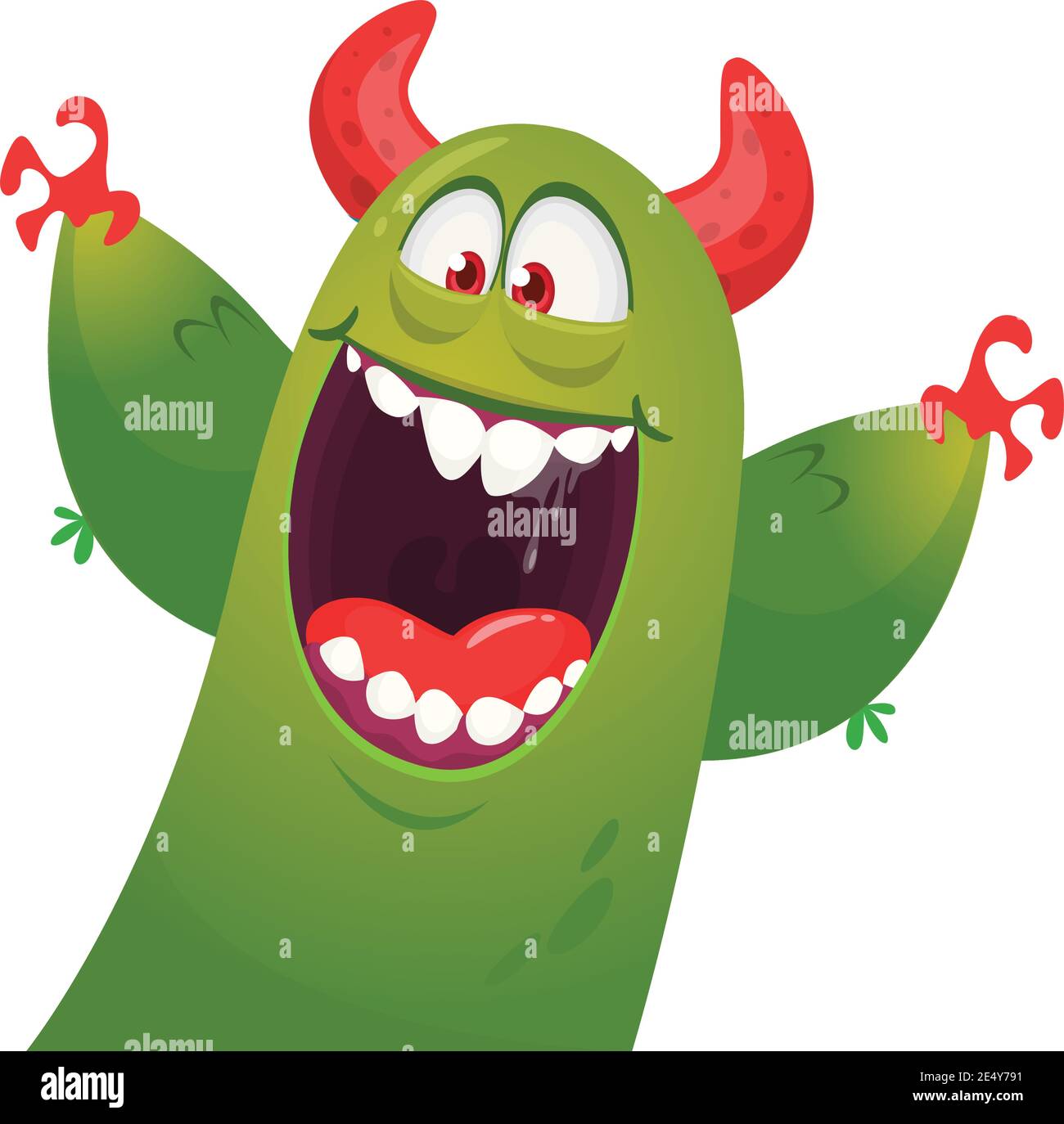 Cartoon blob monster. Halloween vector illustration of excited monster Stock Vector Image & Art - Alamy Cartoon blob monster. Halloween vector illustration of excited monster Stock Vector Image & Art - Alamy