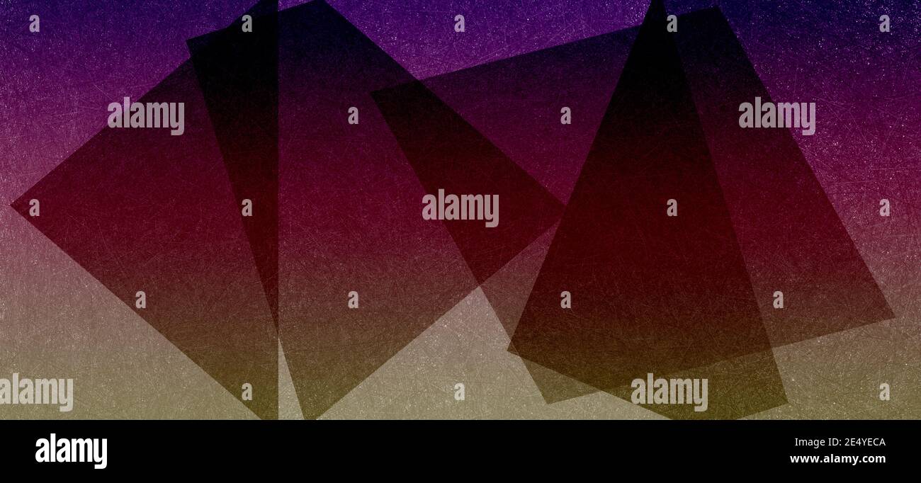 Abstract background with layers of geometric shapes, texture, and ...
