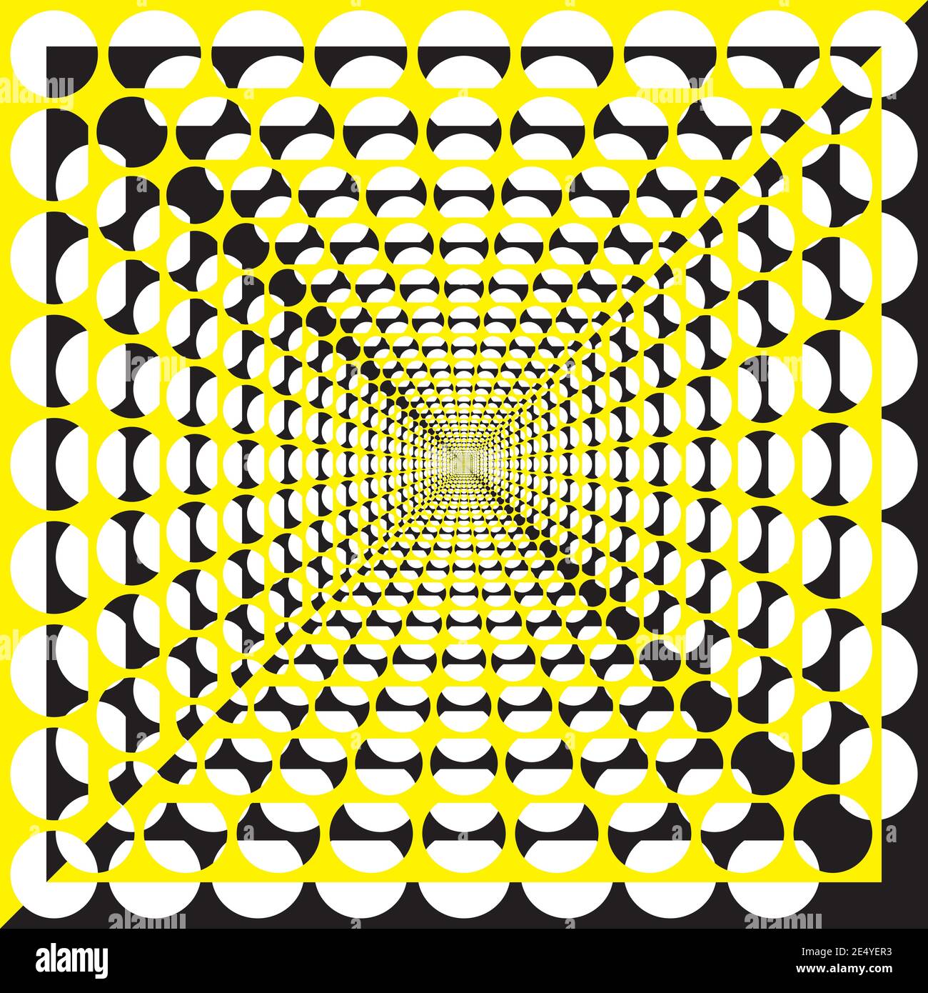 Multiple black and yellow board background on transparent designer cut Stock Vector