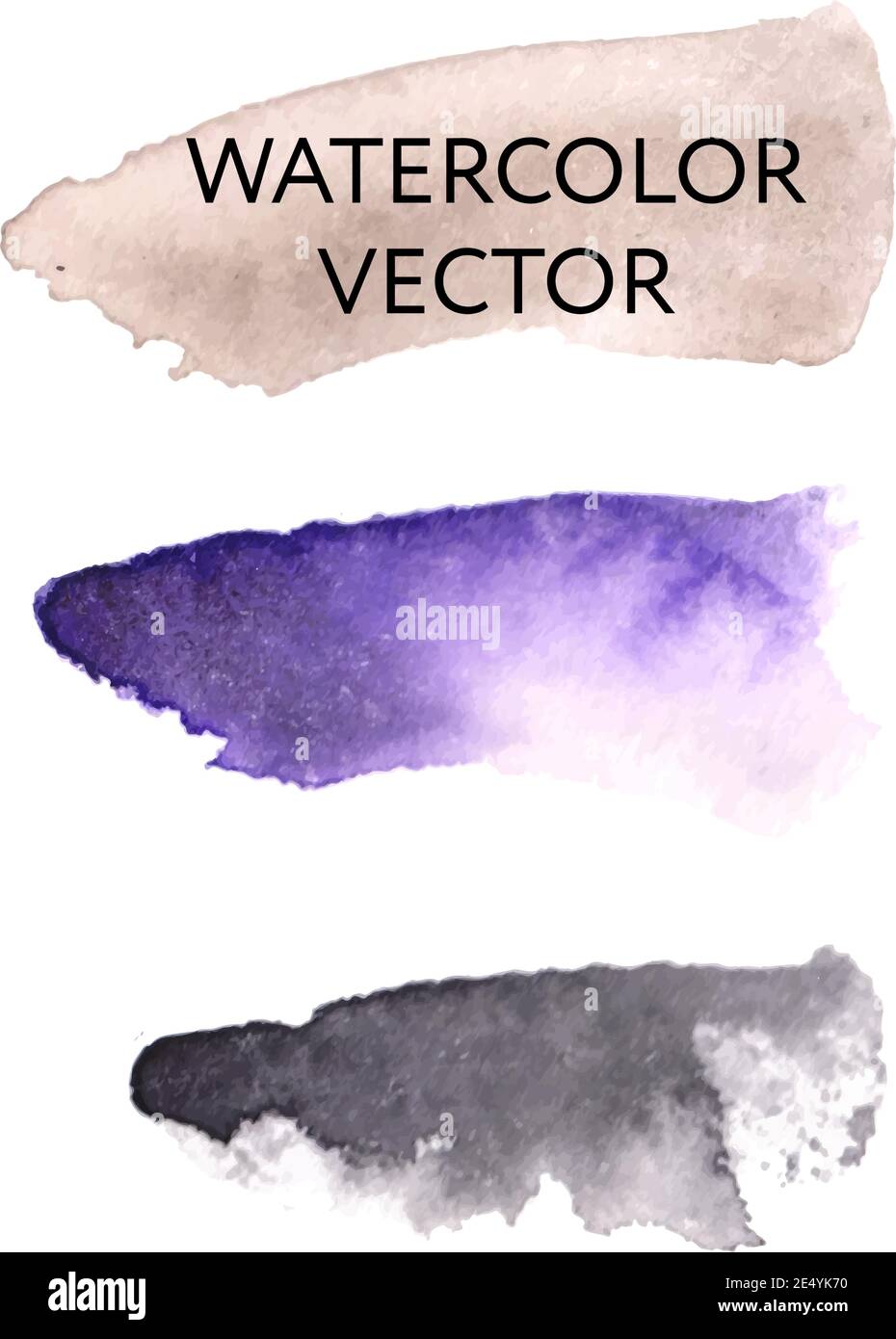 Abstract painting, pink art, modern pastel watercolor paint