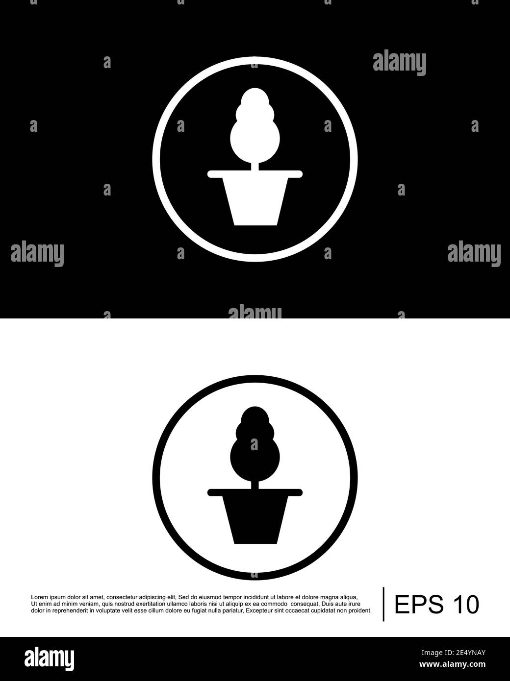 Indoor plant, leaves, nature, plant, pot icon Stock Vector Image & Art ...
