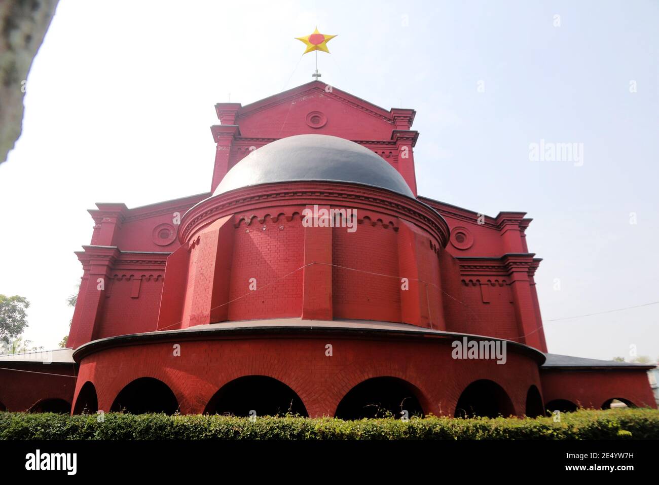 Barisal Oxford Mission Church, the largest church bell in Asia. Stock Photo
