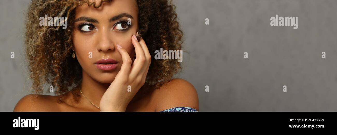 Elegant african lady hi-res stock photography and images - Alamy