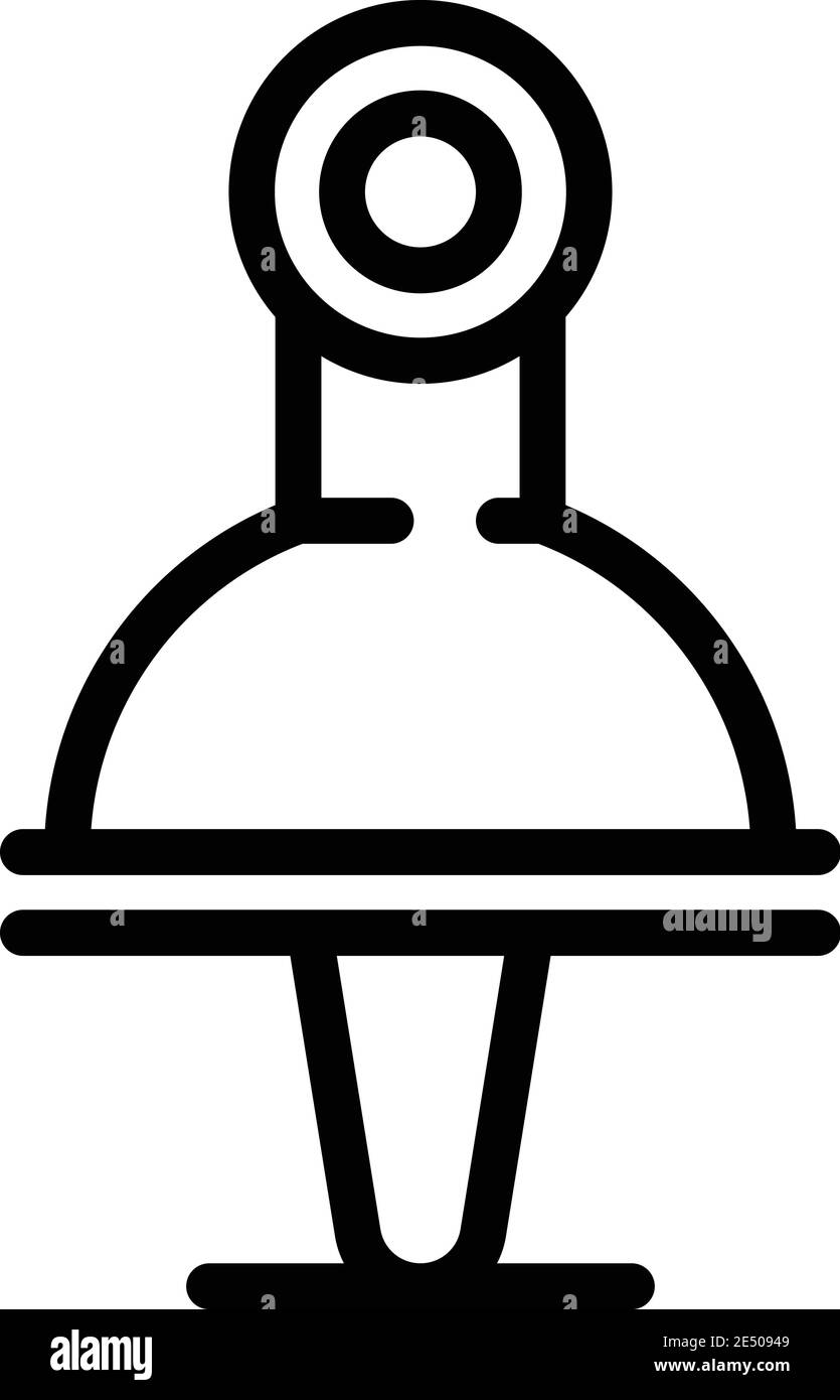 Customer web camera icon. Outline customer web camera vector icon for ...
