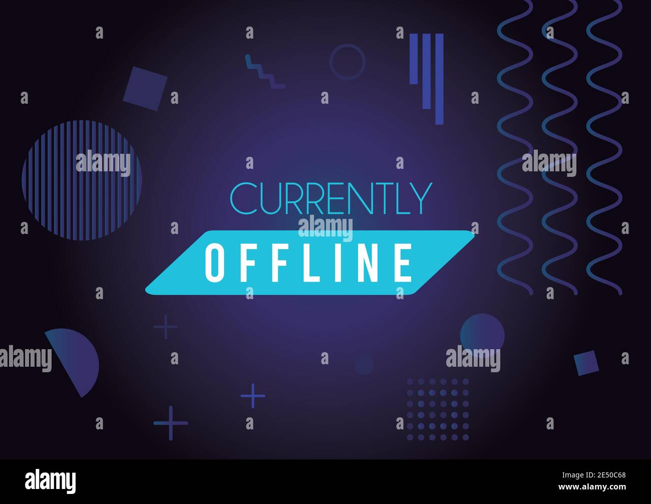 Currently offline hi-res stock photography and images - Alamy