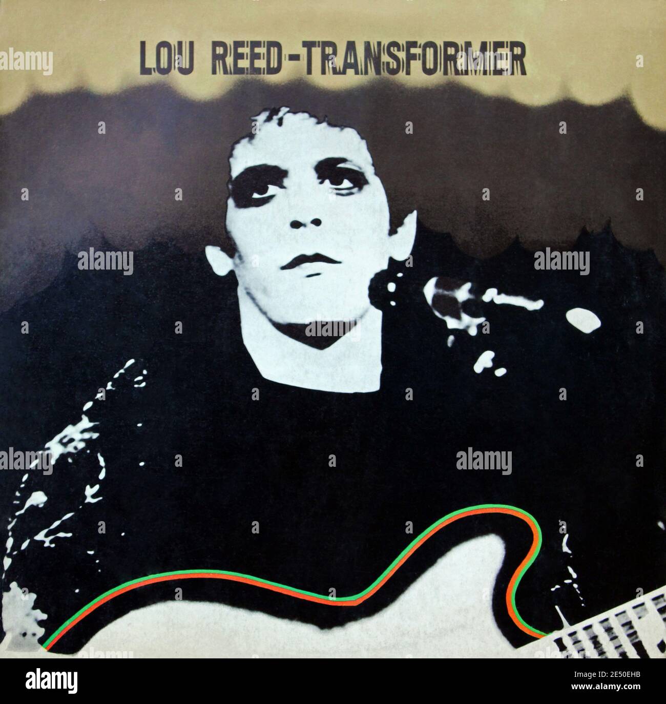 Transformer album cover by Lou Reed, vinyl LP record Stock