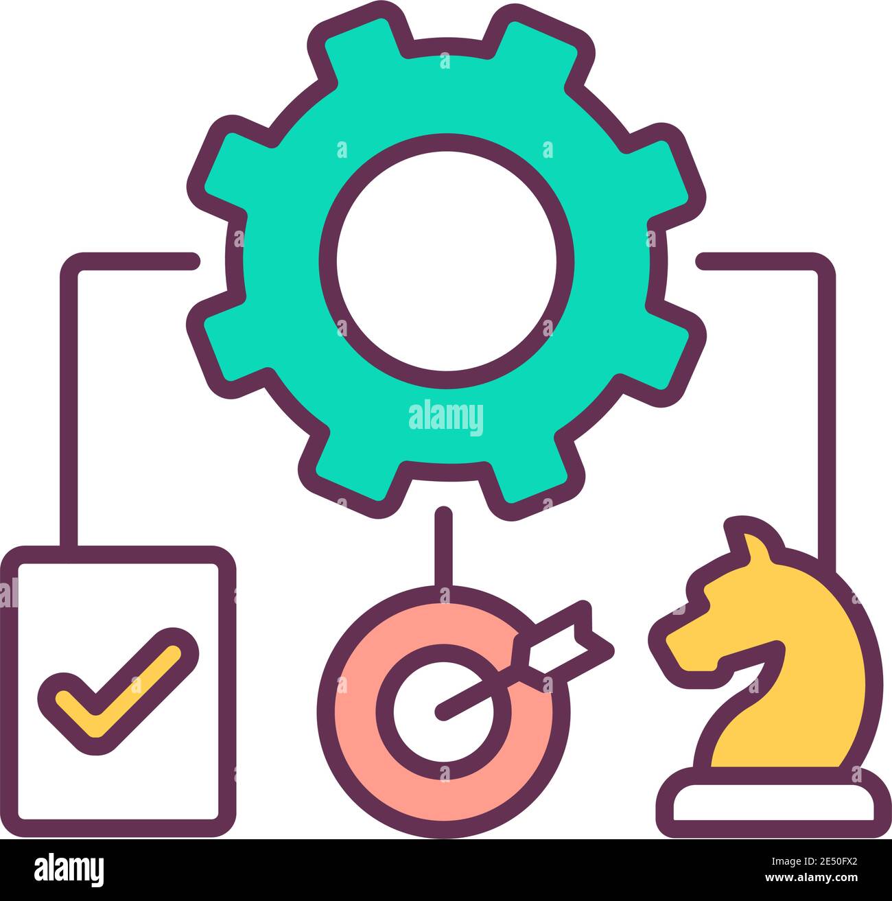 Cost reduction strategies RGB color icon Stock Vector Image & Art - Alamy