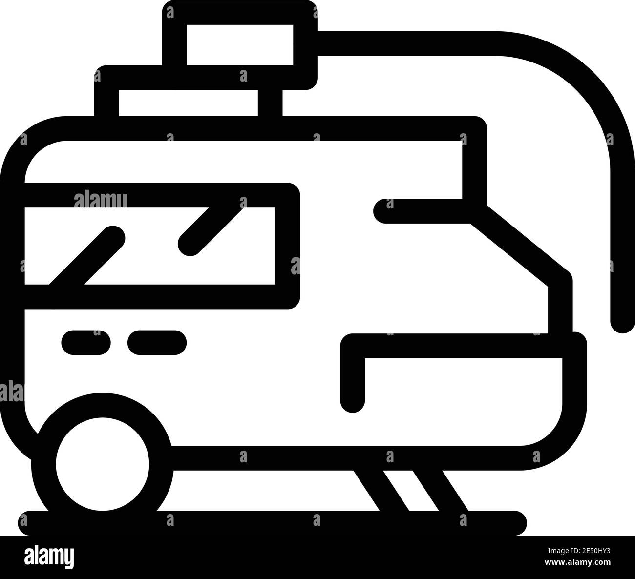 Compressor equipment icon. Outline compressor equipment vector icon for ...