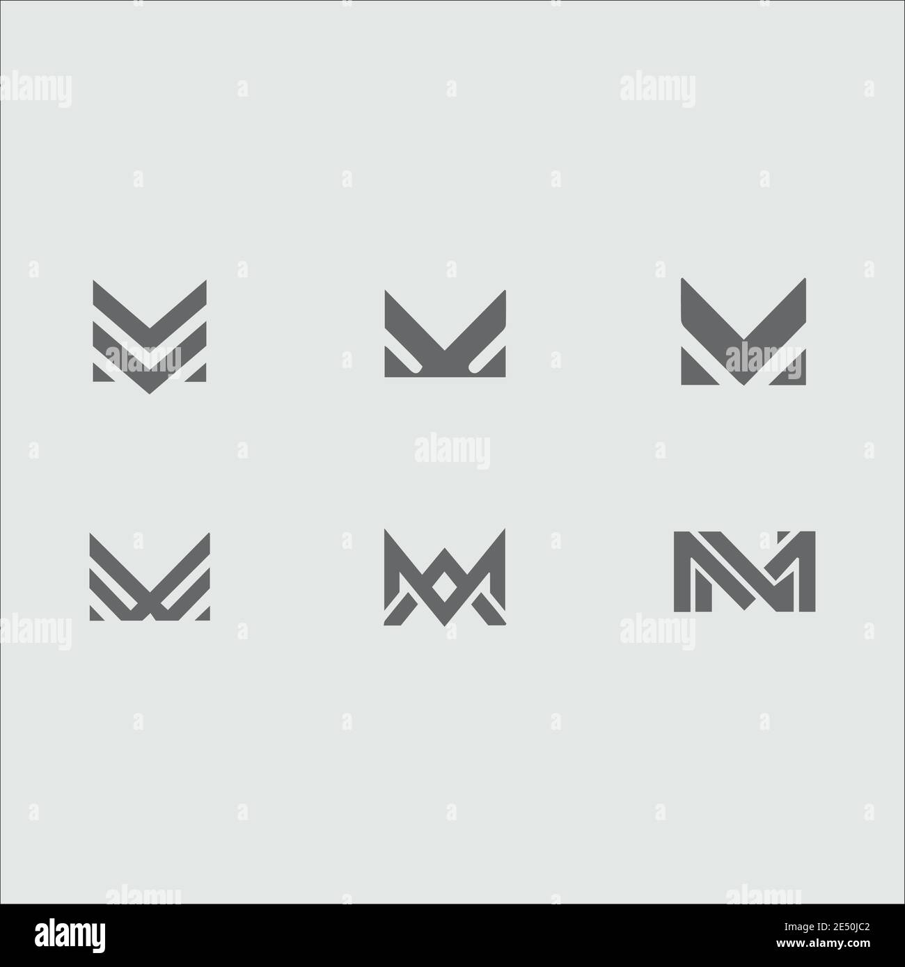 M logo letter design on luxury background. MM logo monogram