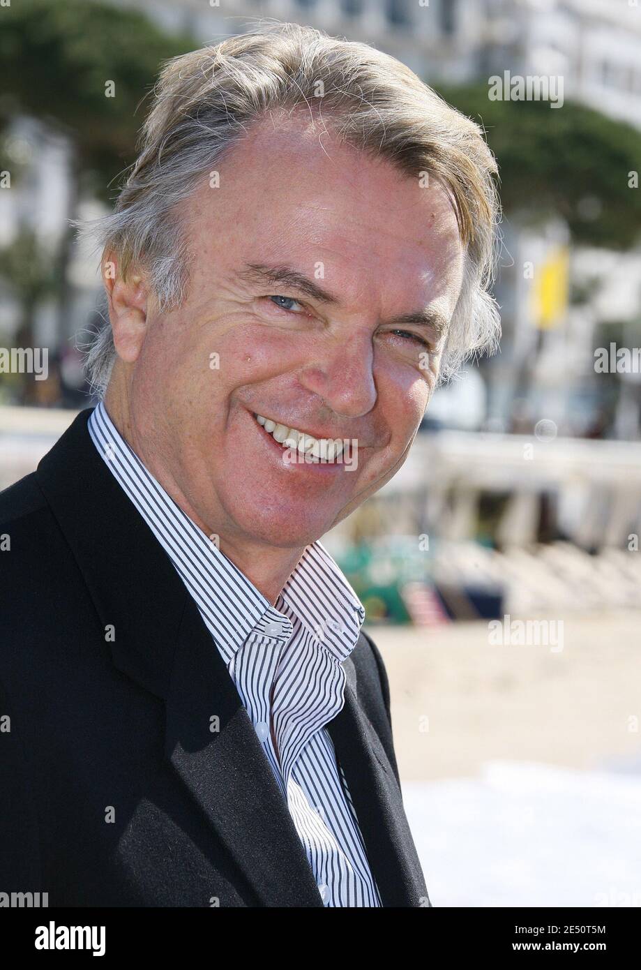 Actor Sam Neill poses at a photocall during the MIP TV Featuring Milia 2008 in Cannes, France on April 7, 2008. Photo by Denis Guignebourg/ABACAPRESS.COM Stock Photo