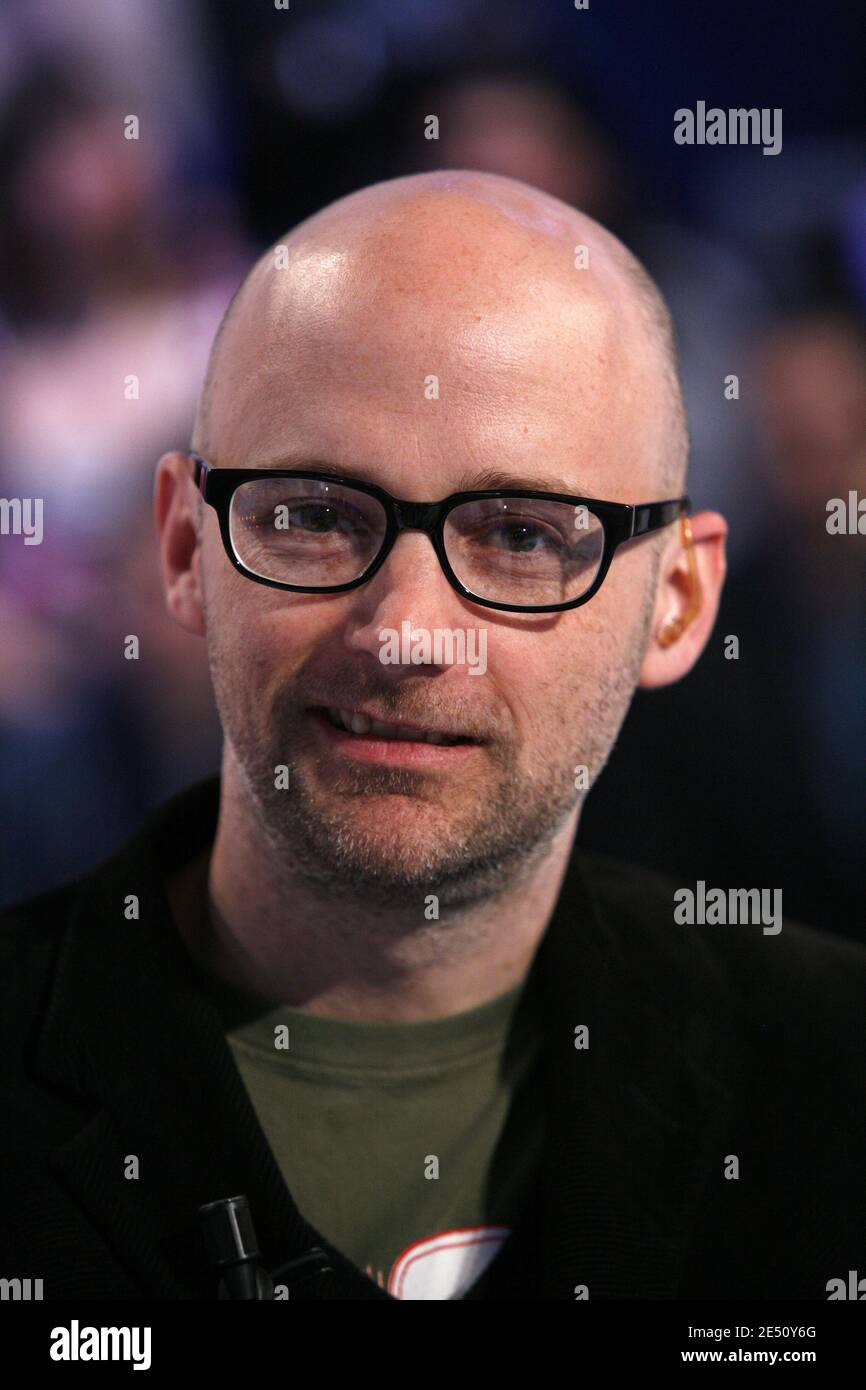 Exclusive Moby Attends The Taping Of A Tv Show In Paris France On