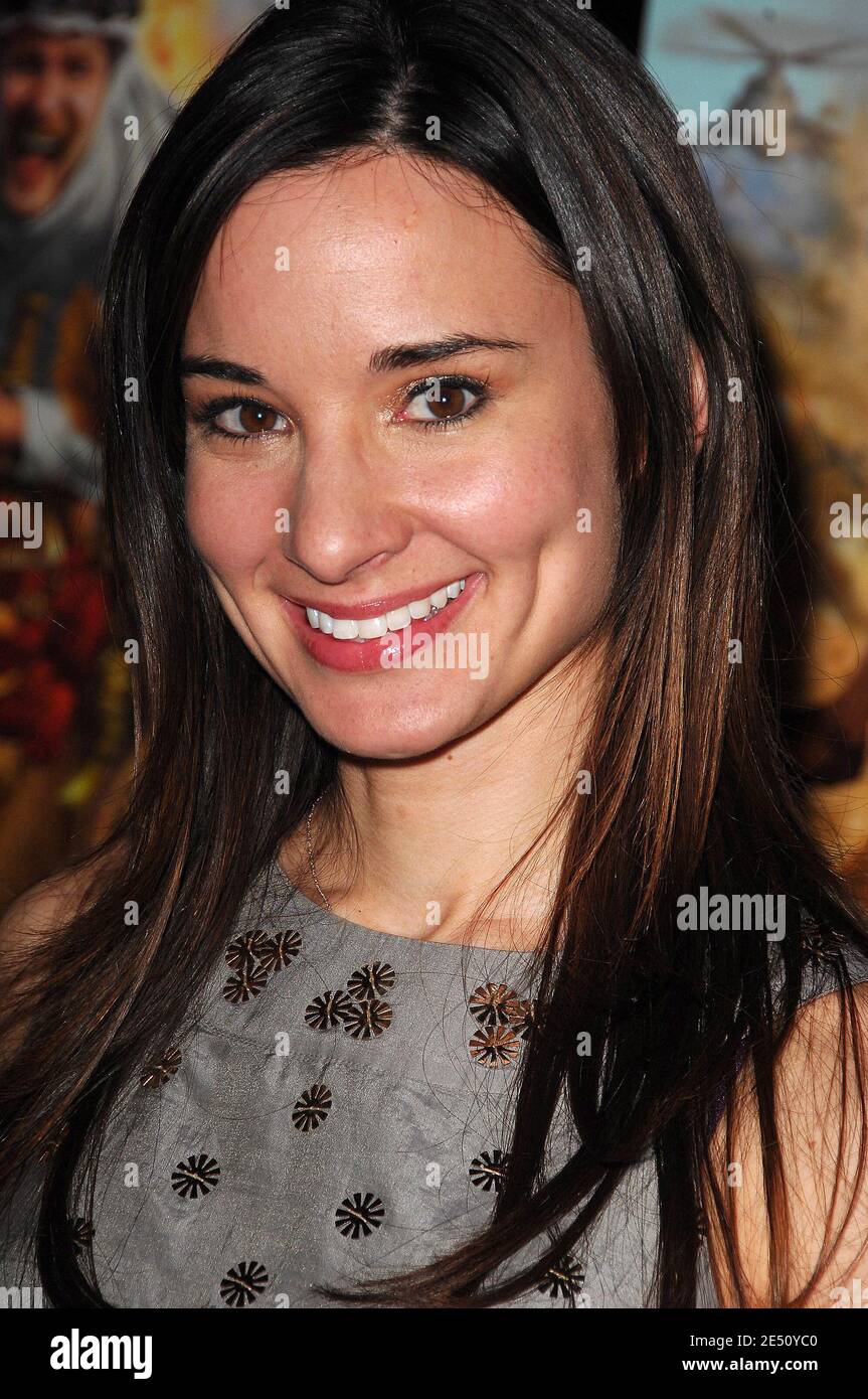 VH1 VJ Alison Becker attends the 'Where In The World Is Osama Bin Laden' premiere at AMC Lincoln Square theaters in New York City, NY, USA on April 15, 2008. Photo by Gregorio Binuya/ABACAPRESS.COM Stock Photo