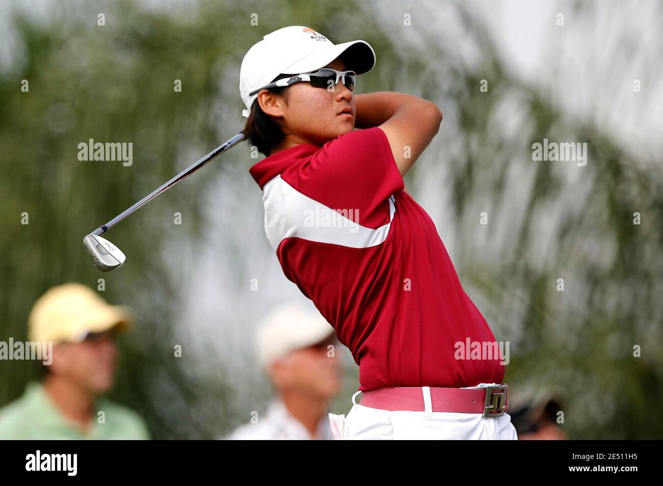 Yani Tseng on the second tee during final round action of The Ginn Open at Ginn Reunion Resort in Reunion, FL, USA on April 20. 2008. Photo by Romeo Guzman/Cal Sport Media/Cameleon/ABACAPRESS.COM Stock Photo