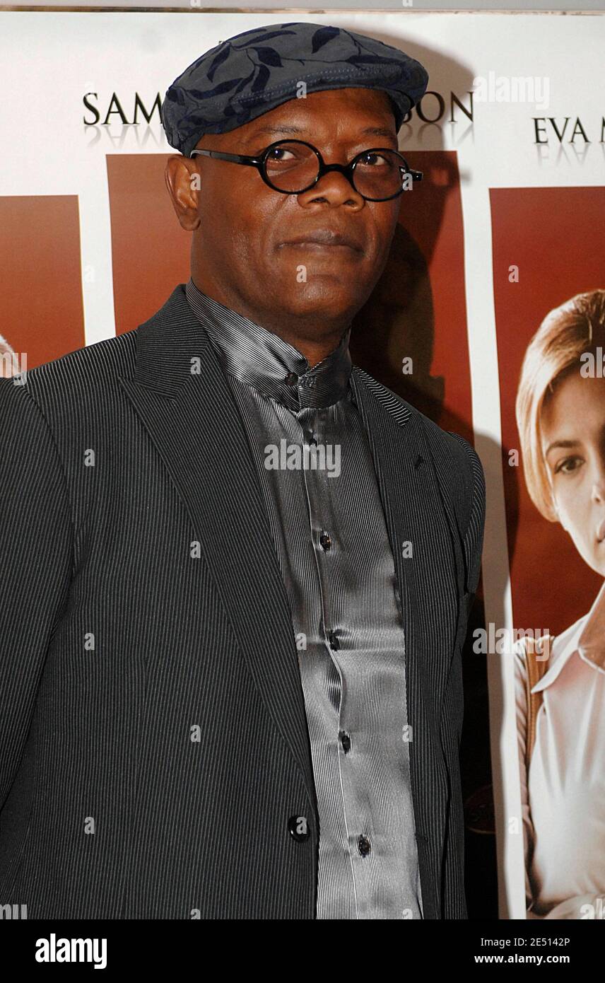 Samuel L Jackson attends the premiere of 'Cleaner' at the UGC Cine Cite Les Halles in Paris, France on April 25, 2008. Photo by Giancarlo Gorassini/ABACAPRESS.COM Stock Photo