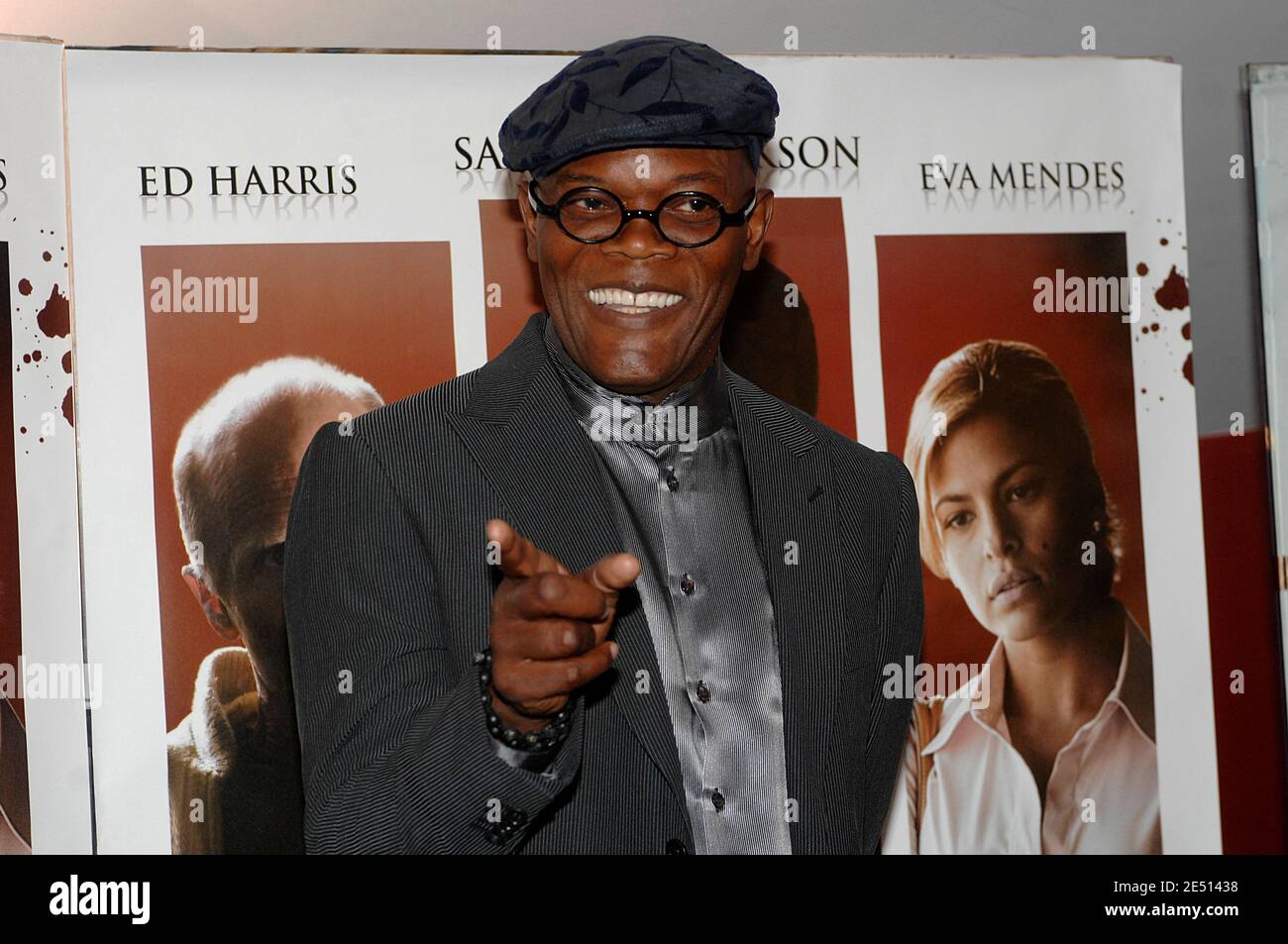 Samuel L Jackson attends the premiere of 'Cleaner' at the UGC Cine Cite Les Halles in Paris, France on April 25, 2008. Photo by Giancarlo Gorassini/ABACAPRESS.COM Stock Photo