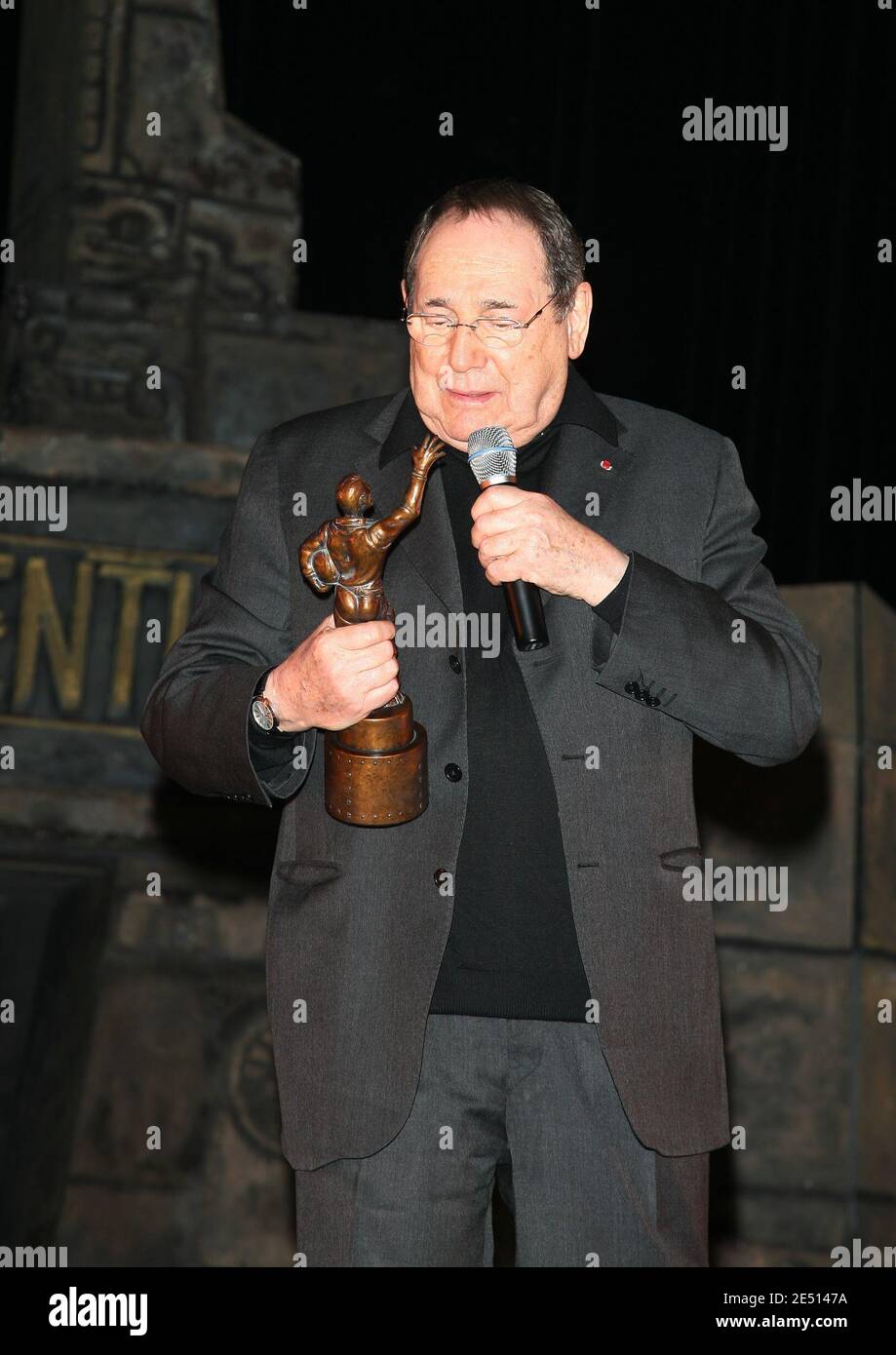 Director and actor Robert Hossein attends the Jules Verne Adventures