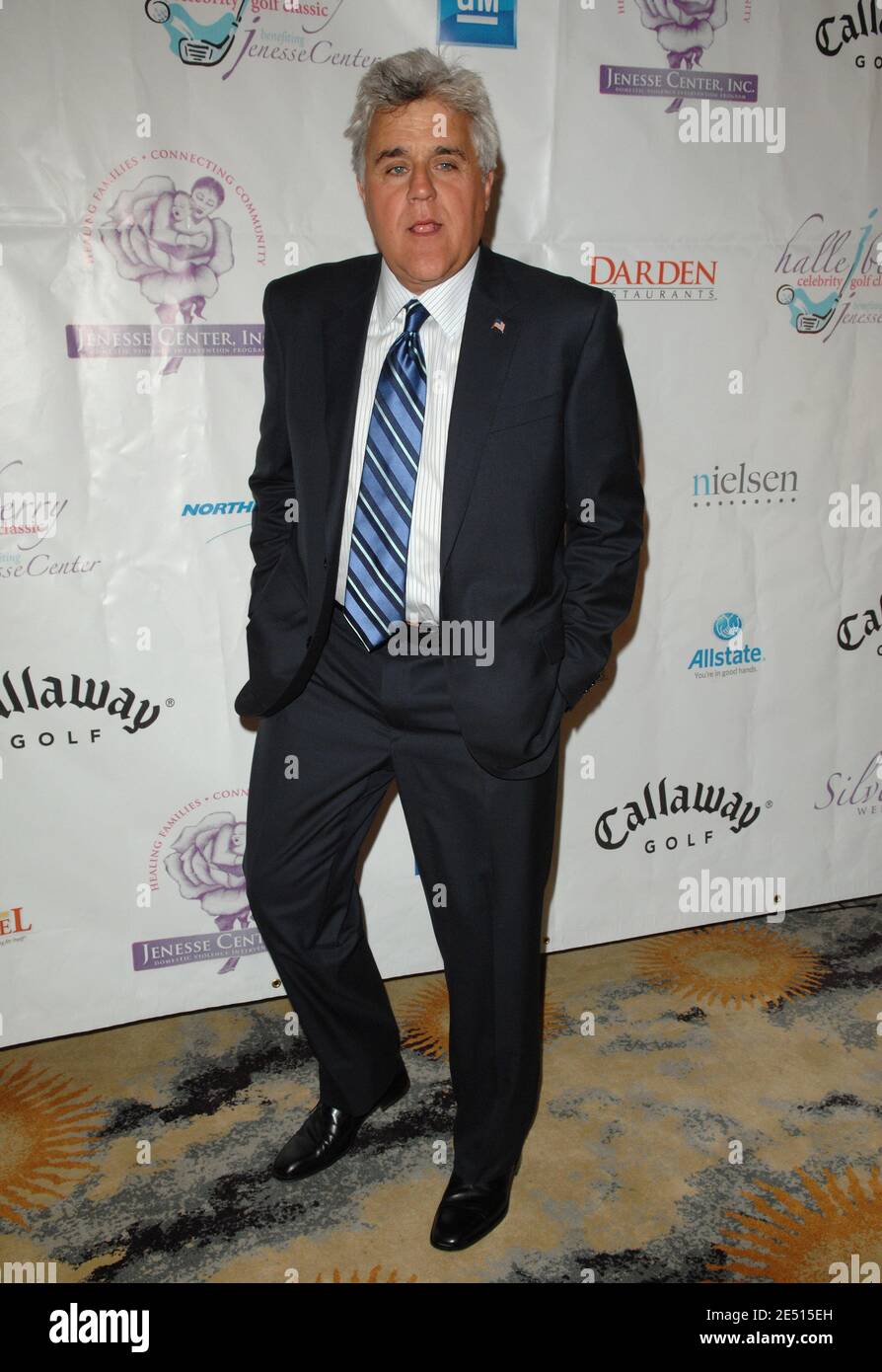 Jay Leno attends the 2008 Jenesse Silver Rose Gala & Auction held at the Beverly Hills Hotel in Los Angeles, CA, USA on April 27, 2008. Photo by Lionel Hahn/ABACAPRESS.COM Stock Photo