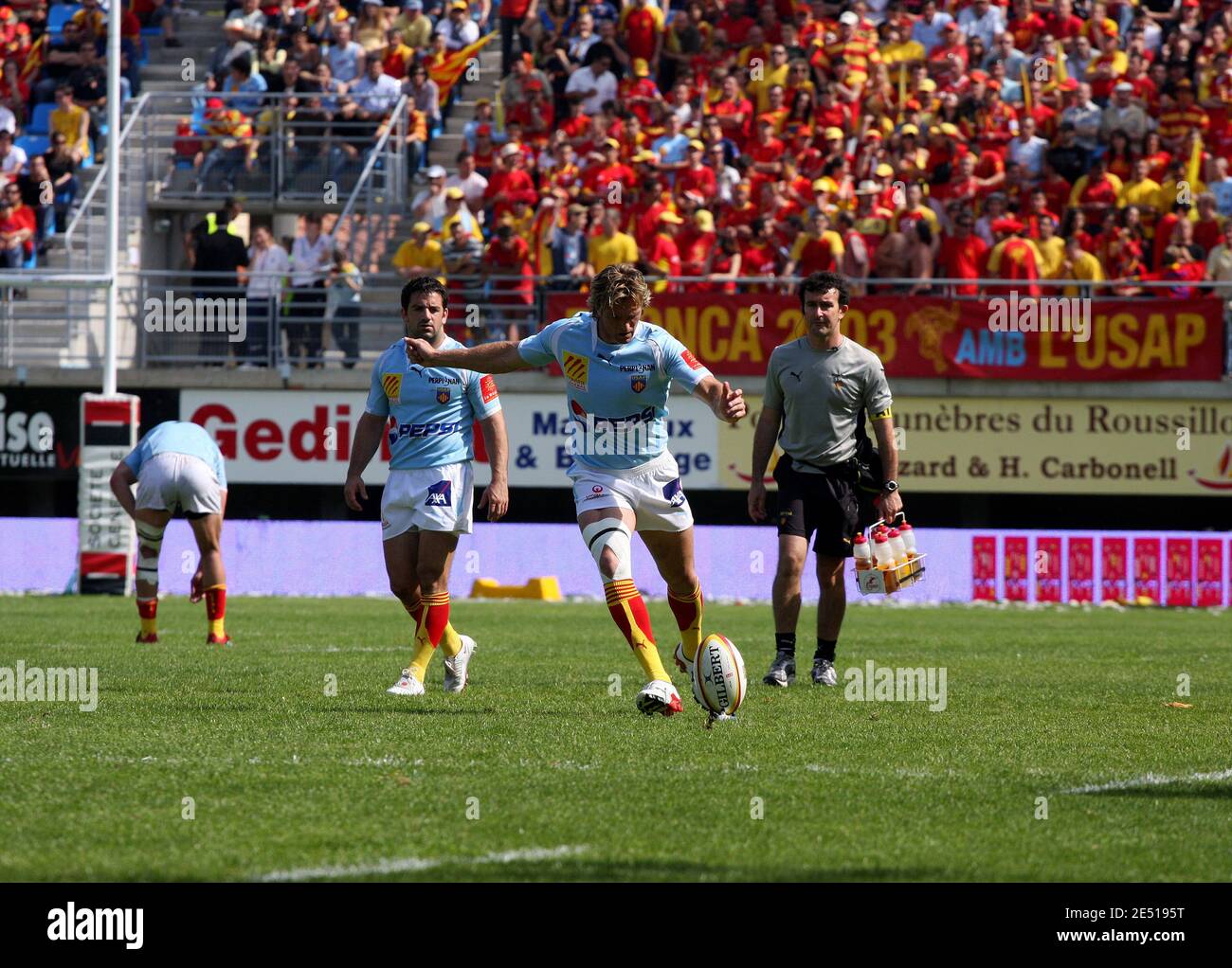 Union sportive arlequins perpignan hi-res stock photography and images ...