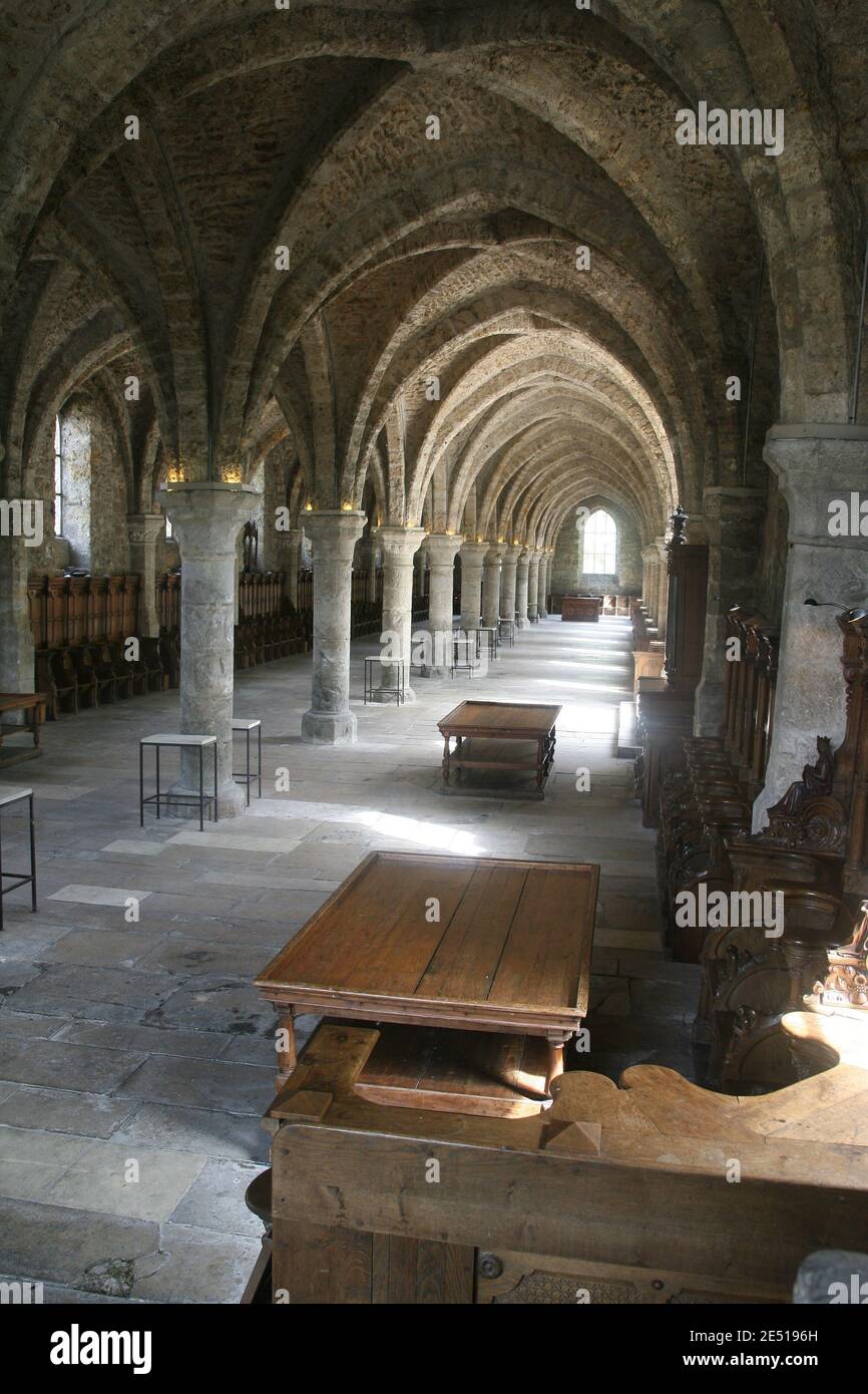 Various views of The Vaux-de-Cernay Abbey, near Paris, France, where Melissa Theuriau and Jamel Debbouze are being married on May 7, 2008. Photo by ABACAPRESS.COM Stock Photo