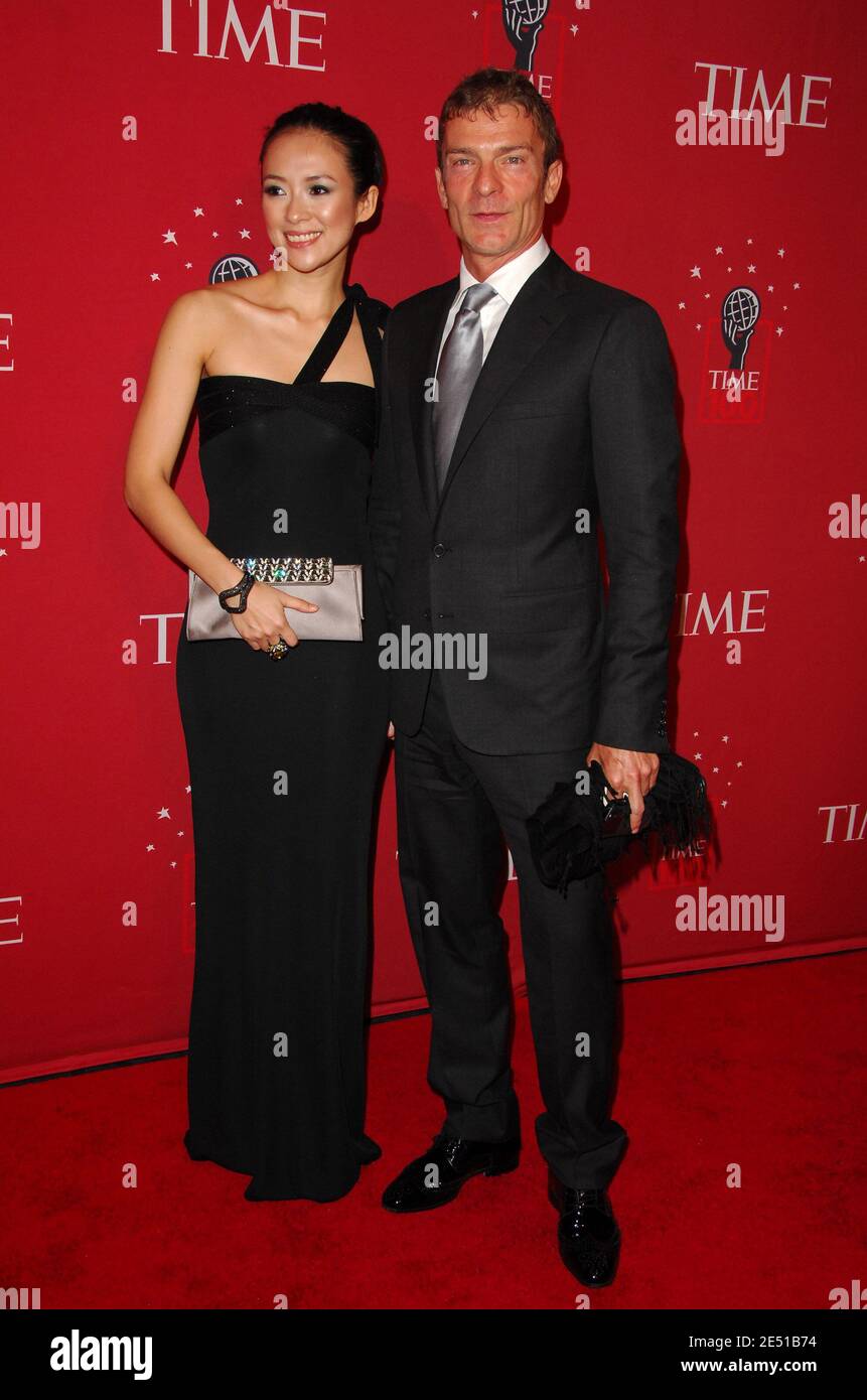 Chinese actress Ziyi Zhang and Israeli multimillionaire Aviv 'Vivi' Nevo arriving for Time Magazine's 100 Most Influential People in the World Gala held at Frederick P. Rose Hall in New York City, NY, USA on May 8, 2008. Photo by Gregorio Binuya/ABACAUSA.COM Stock Photo