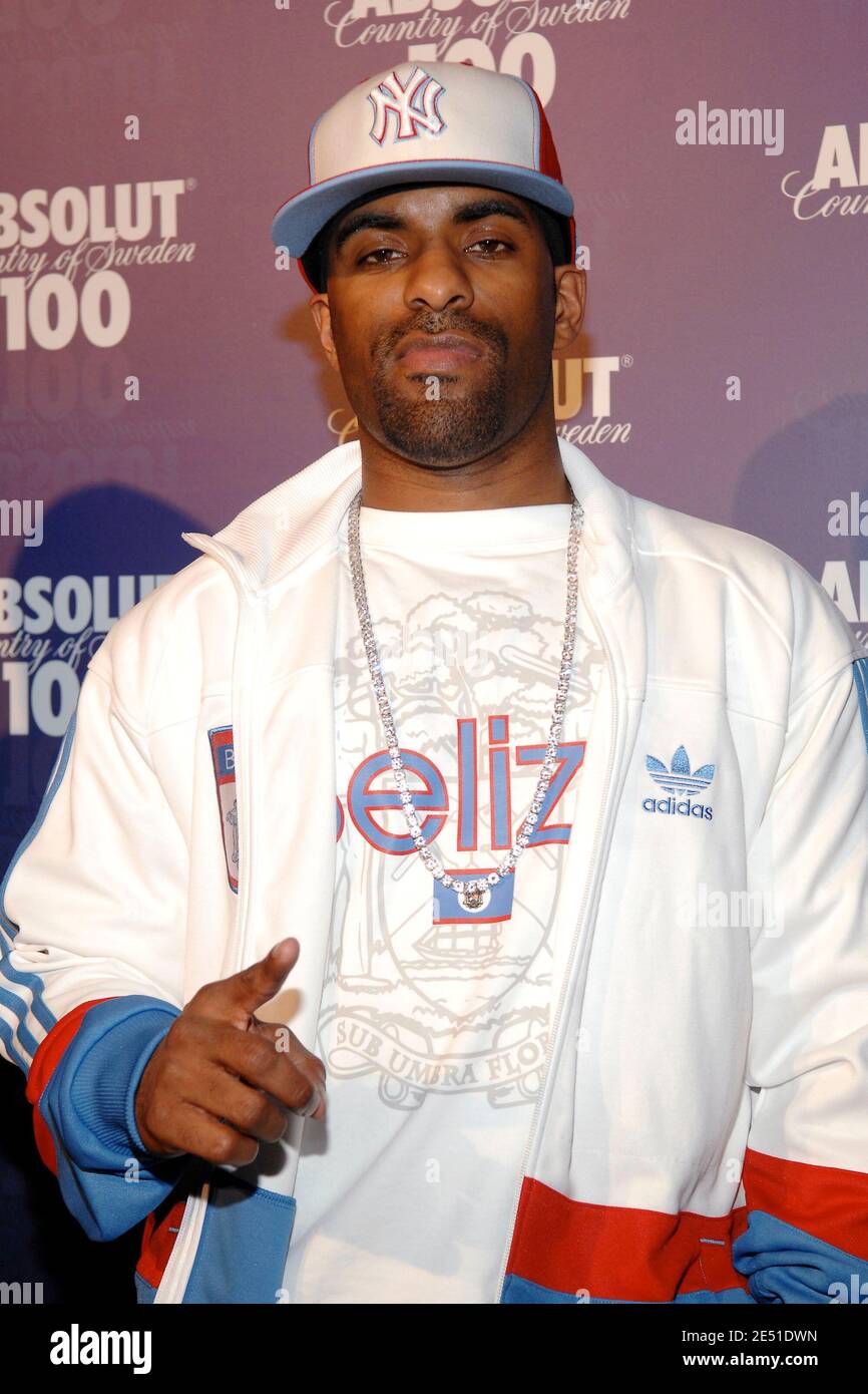 DJ Clue arriving for the Kanye West 'Glow In The Dark Tour 2008'  after-party at