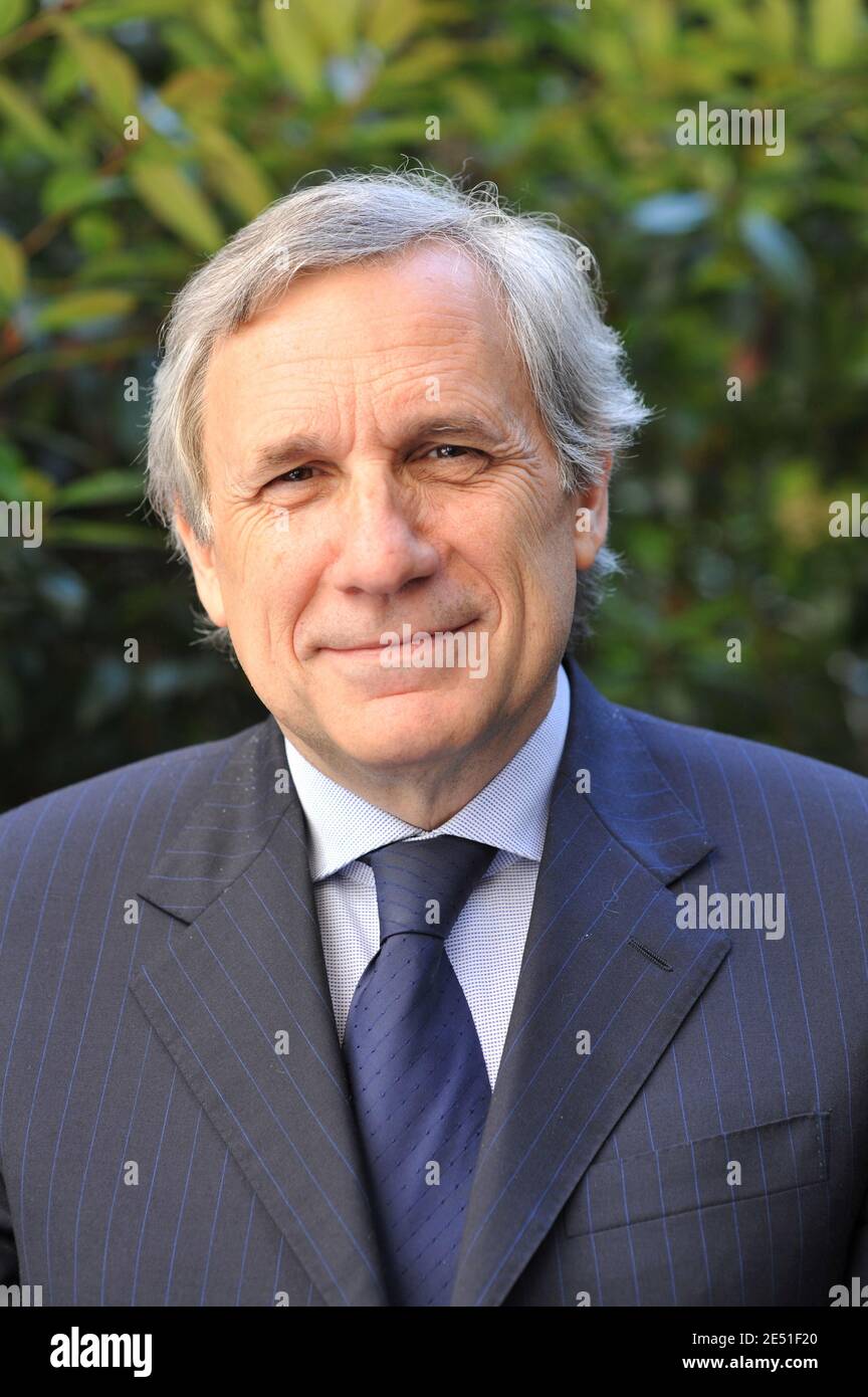 JeanMarie Colombani poses for our photographer in Paris, France, in