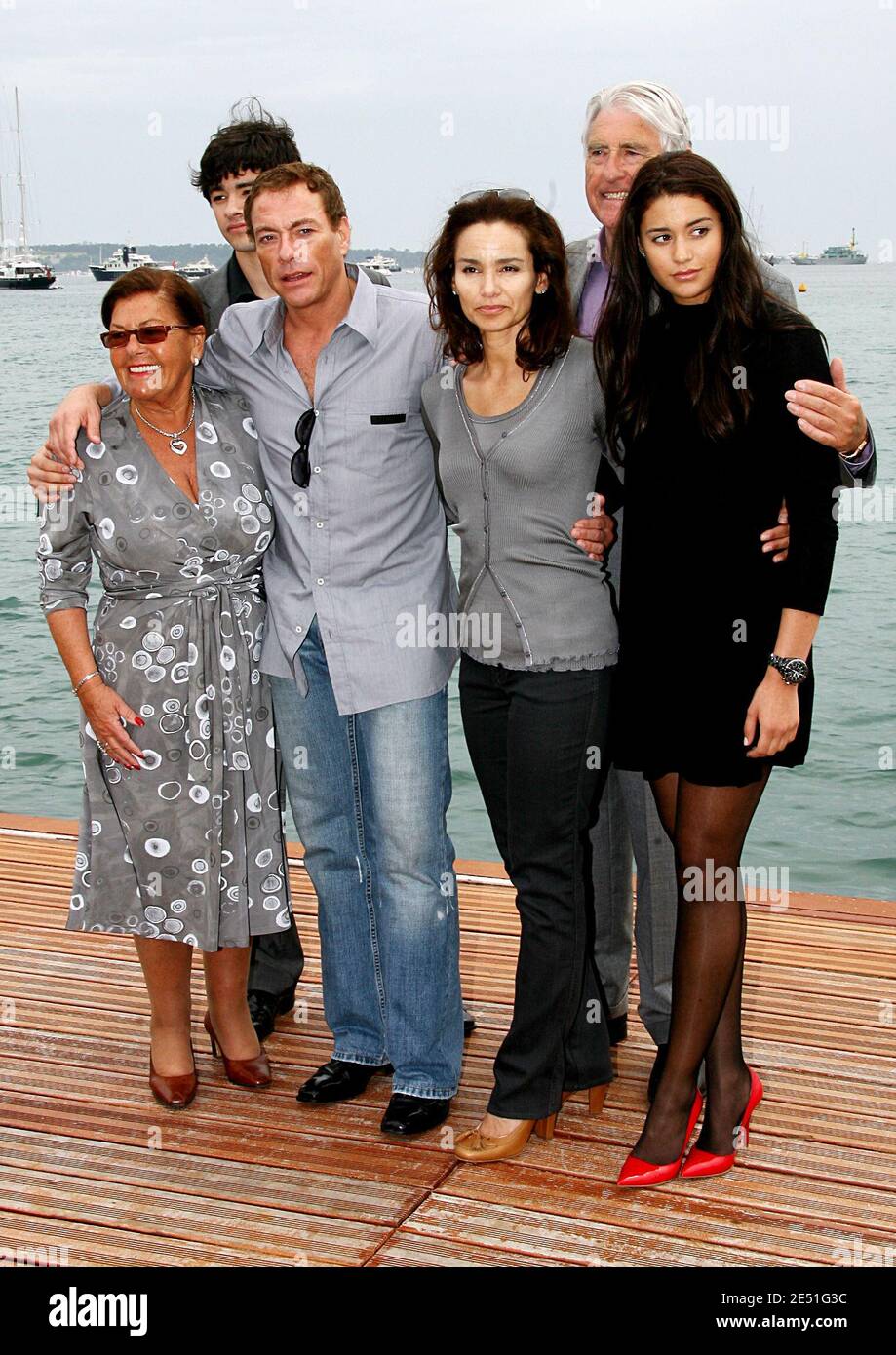 Jean claude van damme and family hi-res stock photography and images - Alamy