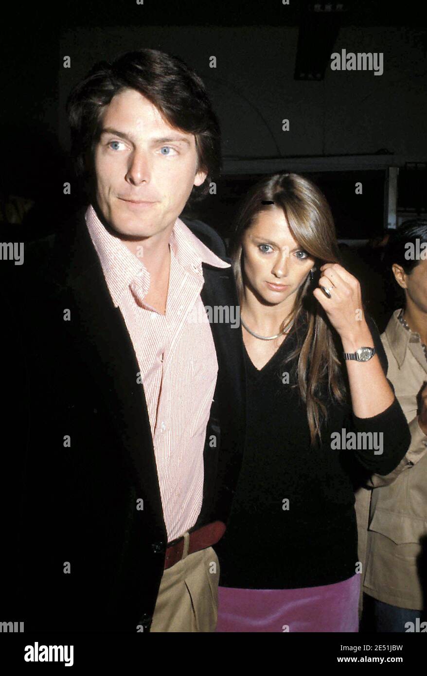 Christopher Reeve And Gae Exton 1980 Credit: Ralph Dominguez/MediaPunch Stock Photo