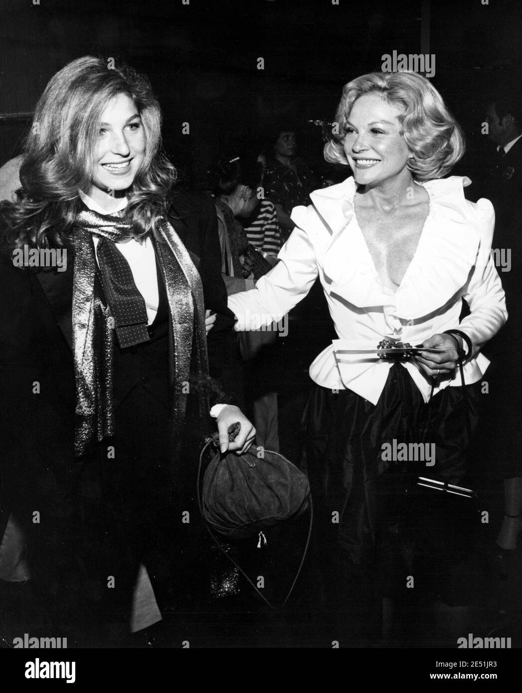 Tatum O'Neal And Mother Joanna Moore. Credit: Ralph Dominguez/MediaPunch Stock Photo