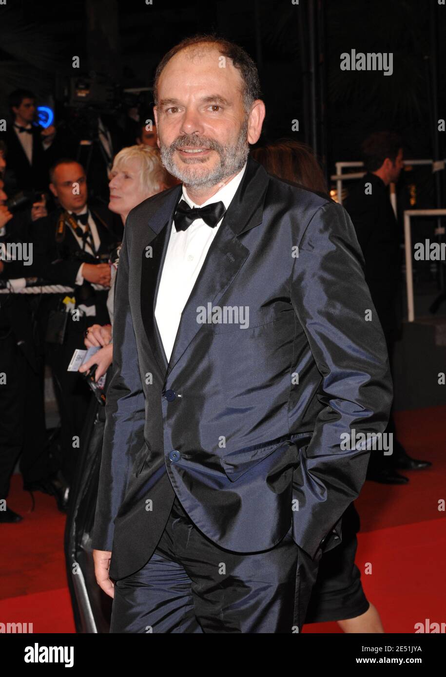 Jean-Pierre Darroussin arriving at the Palais des Festivals in Cannes, Southern France, May 19, 2008, for the screening of James Gray's Two Lovers presented in competition at the 61st Cannes Film Festival. Photo by Hahn-Nebinger-Orban/ABACAPRESS.COM Stock Photo