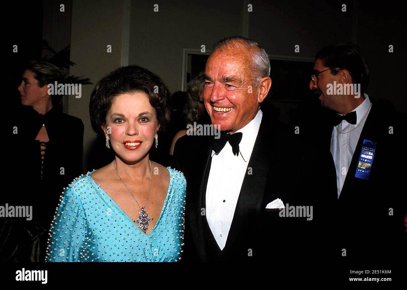 Shirley Temple Black And Charles Black  1988 Credit: Ralph Dominguez/MediaPunch Stock Photo