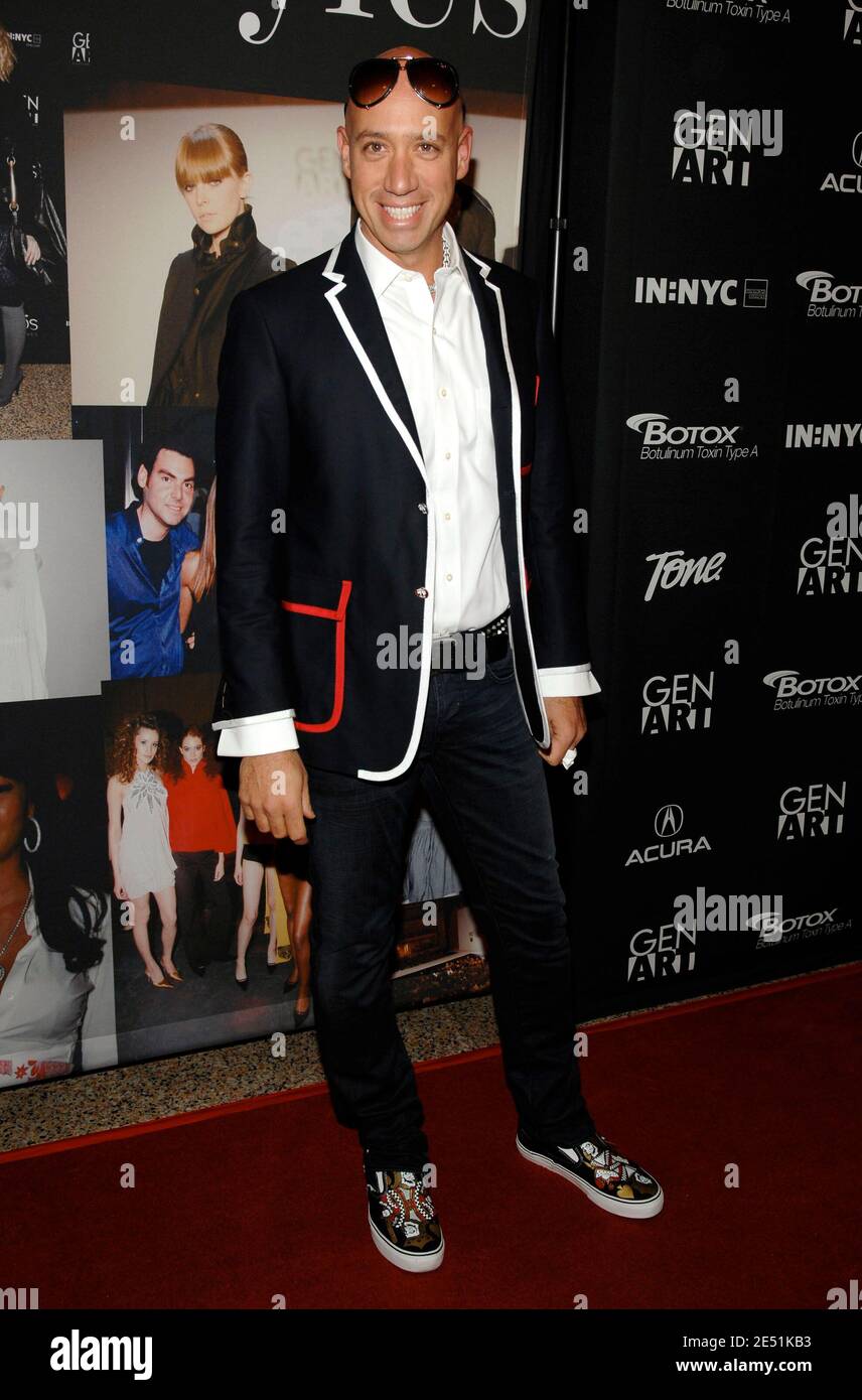 Stylist Robert Verdi poses at Gen Art's 10th Anniversary 'Styles