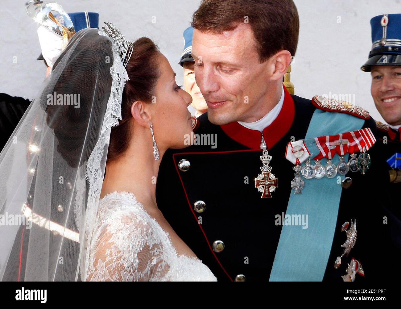 Prince Joachim Of Denmark And Her Royal Highness Marie Cavallier Wedding In Mogeltonder S Church Southern Jutland Denmark On May 24 08 This Is A Re Wedding For Prince Joachim Younger Son Of Queen